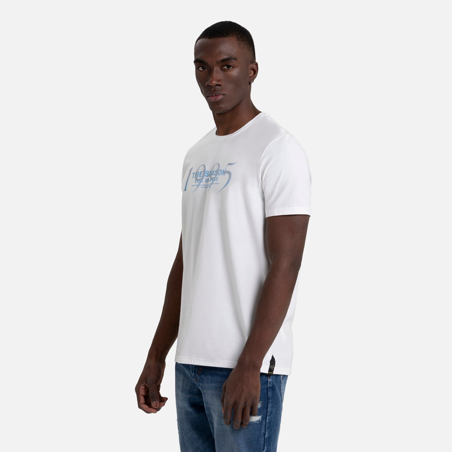 CAMISETA PREMIUM MANGA CORTA COLOR IVORY