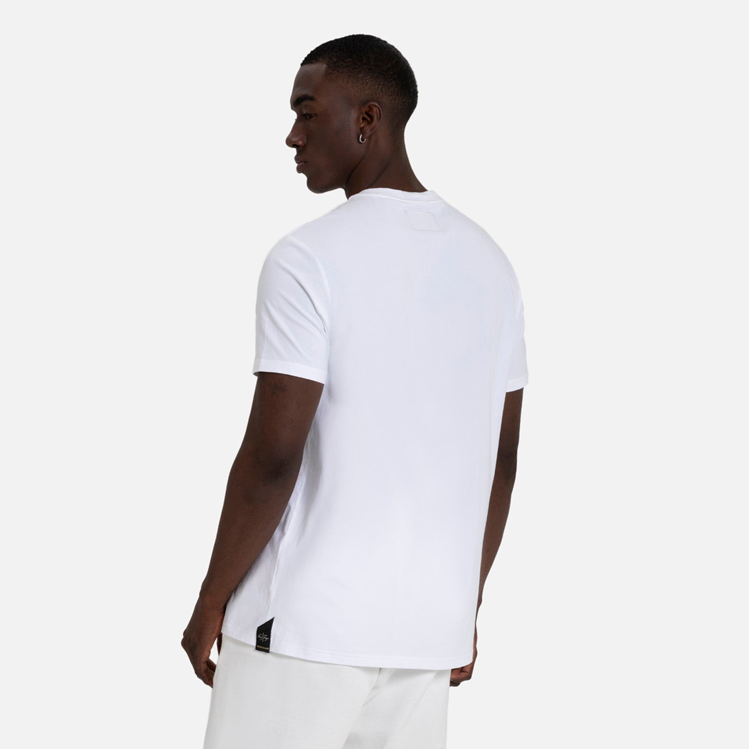 CAMISETA PREMIUM MANGA CORTA COLOR BLANCO OPTICO