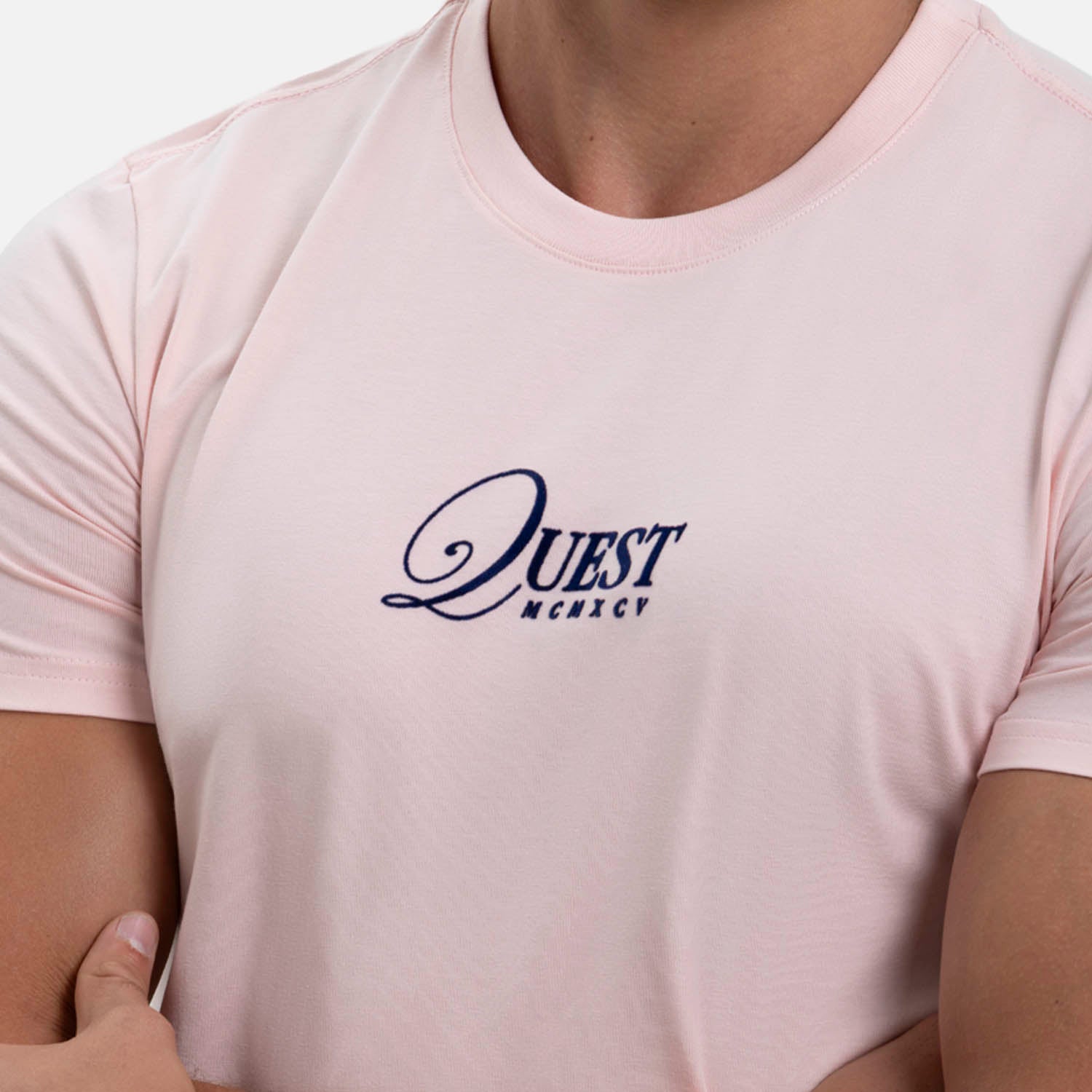 CAMISETA PREMIUM MANGA CORTA COLOR ROSADO FRESA