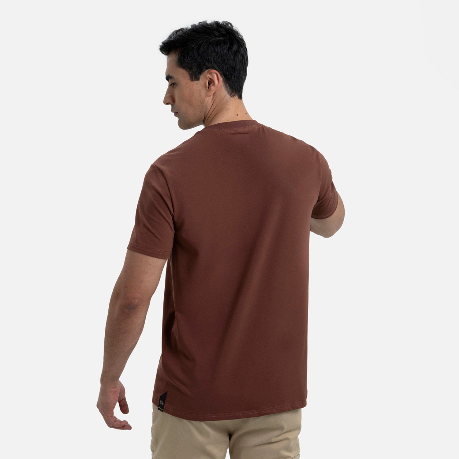 CAMISETA PREMIUM MANGA CORTA COLOR BRUNETTE