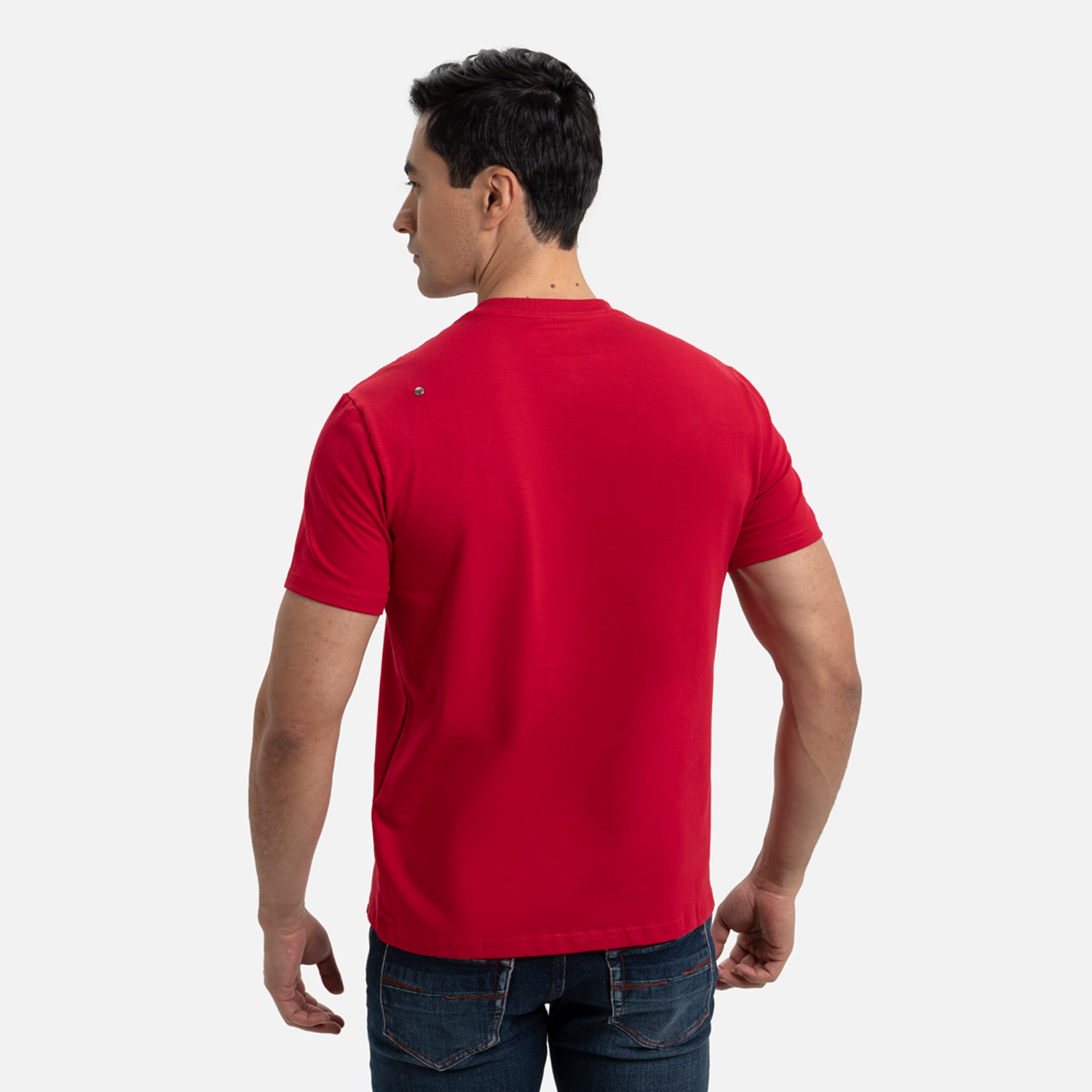 CAMISETA PREMIUM MANGA CORTA COLOR ROJO