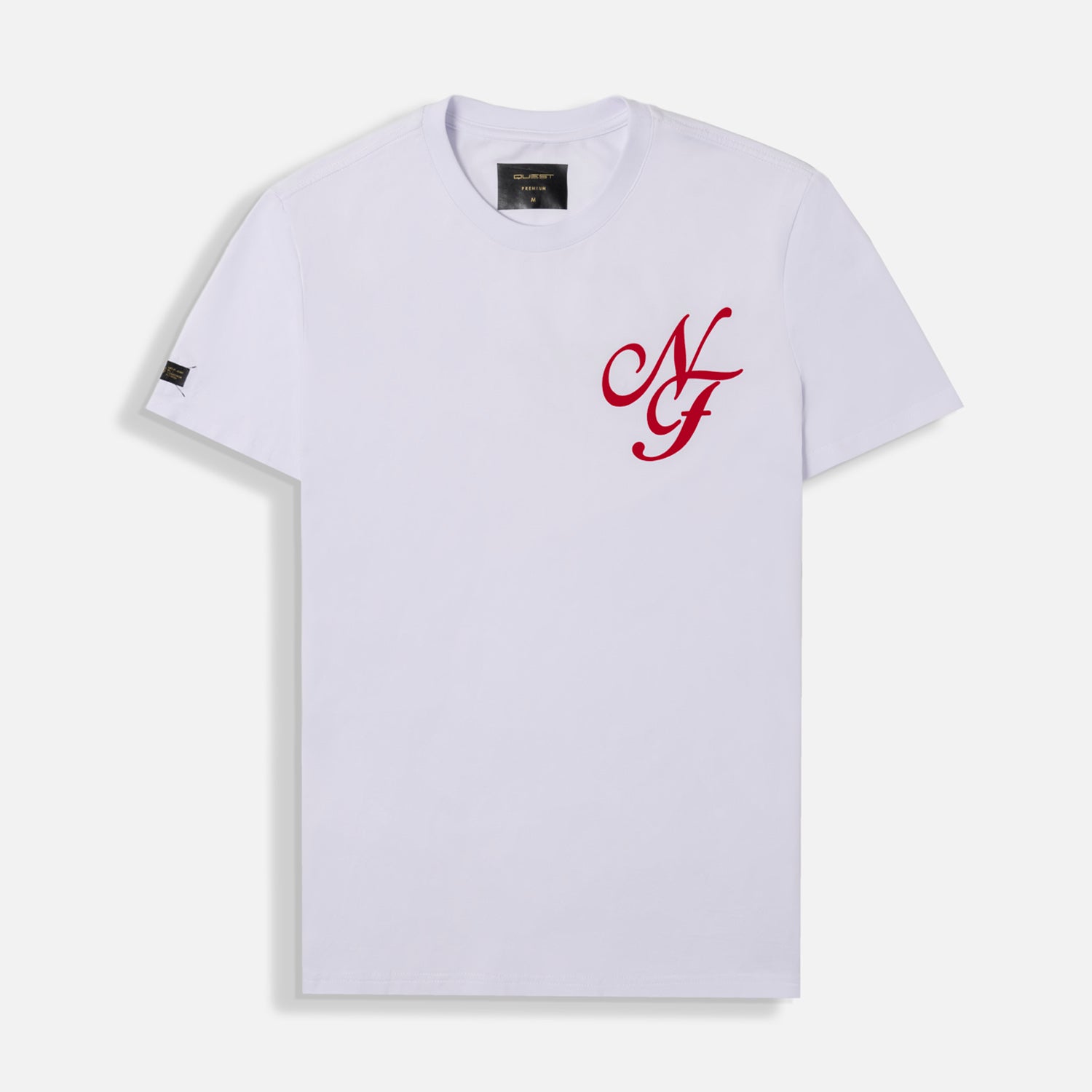 CAMISETA PREMIUM MANGA CORTA COLOR BLANCO OPTICO