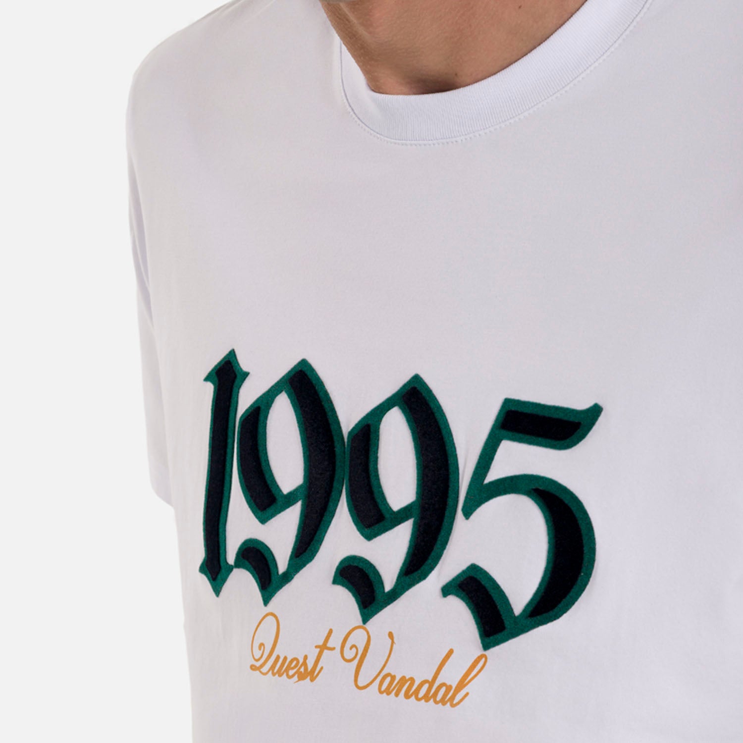 CAMISETA PREMIUM MANGA CORTA COLOR BLANCO OPTICO