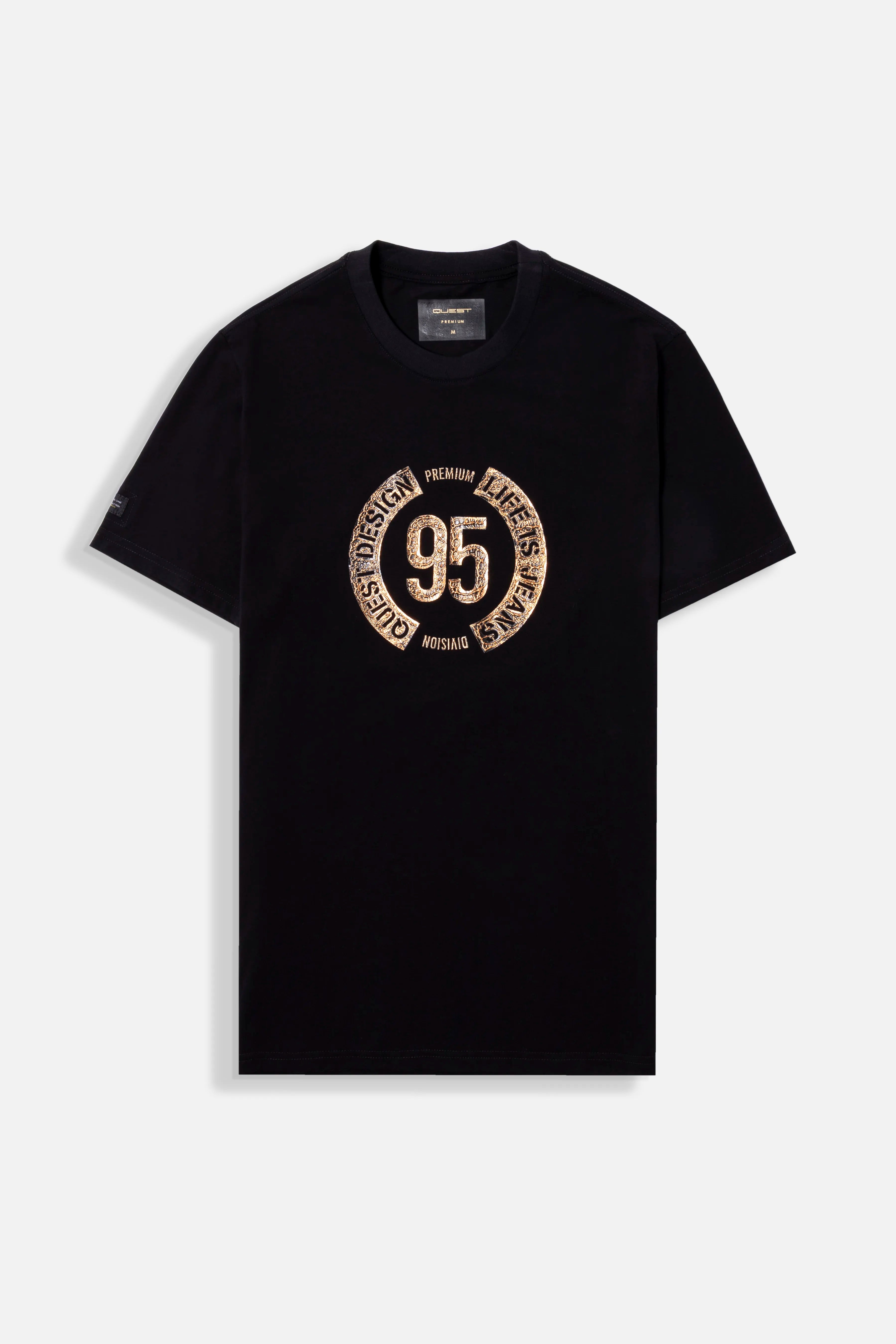 CAMISETA PREMIUM MANGA CORTA COLOR NEGRO