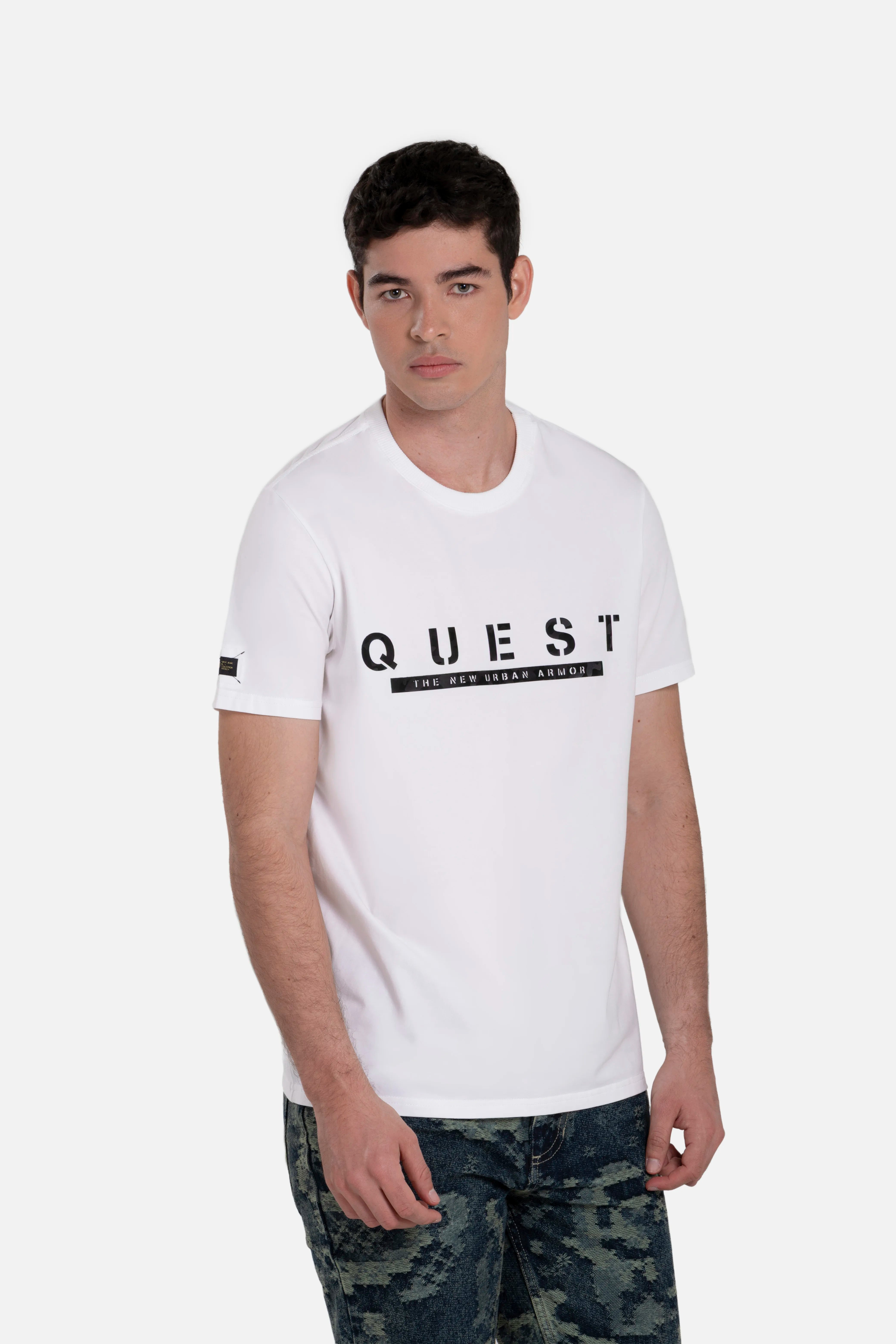 CAMISETA PREMIUM MANGA CORTA COLOR IVORY