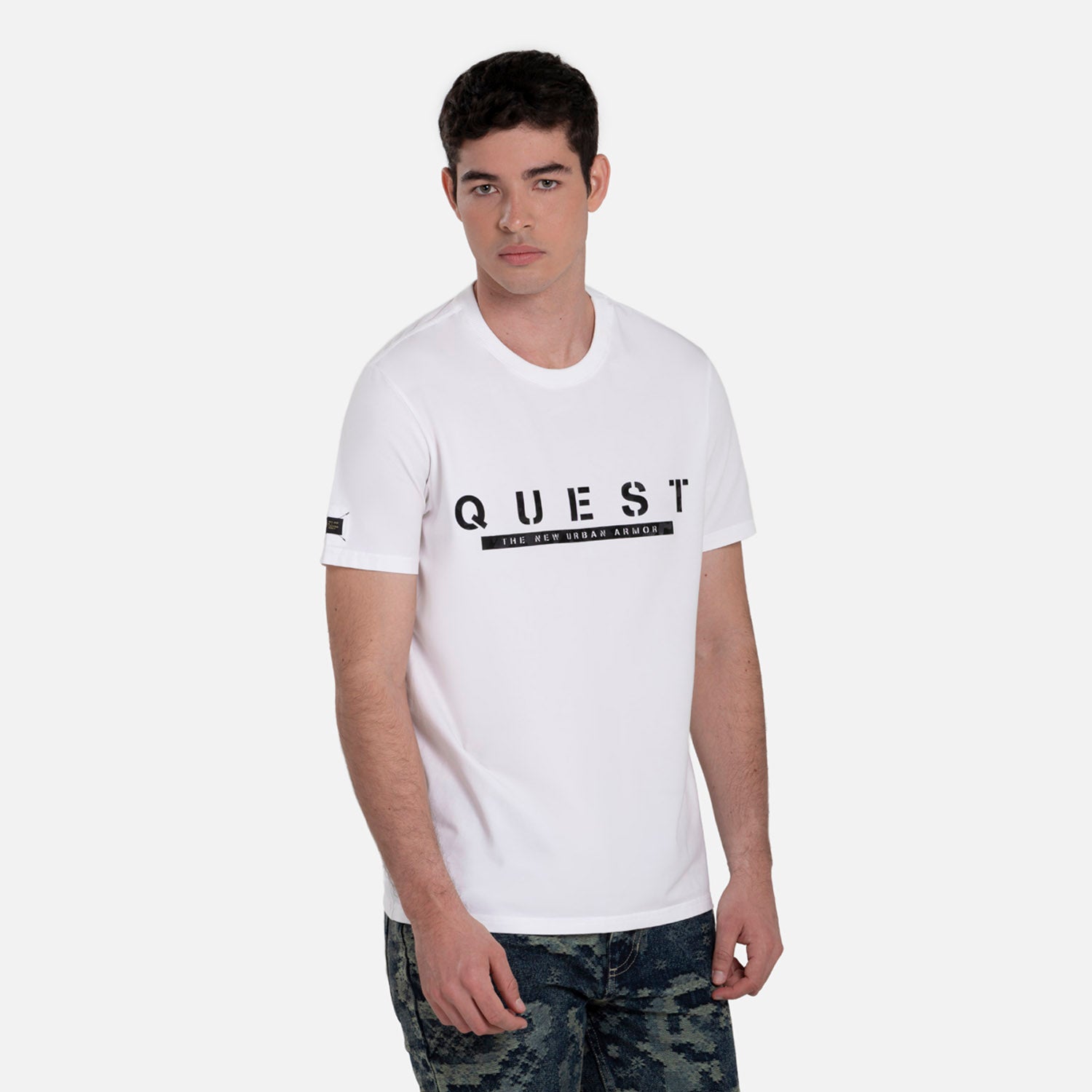 CAMISETA PREMIUM MANGA CORTA COLOR IVORY