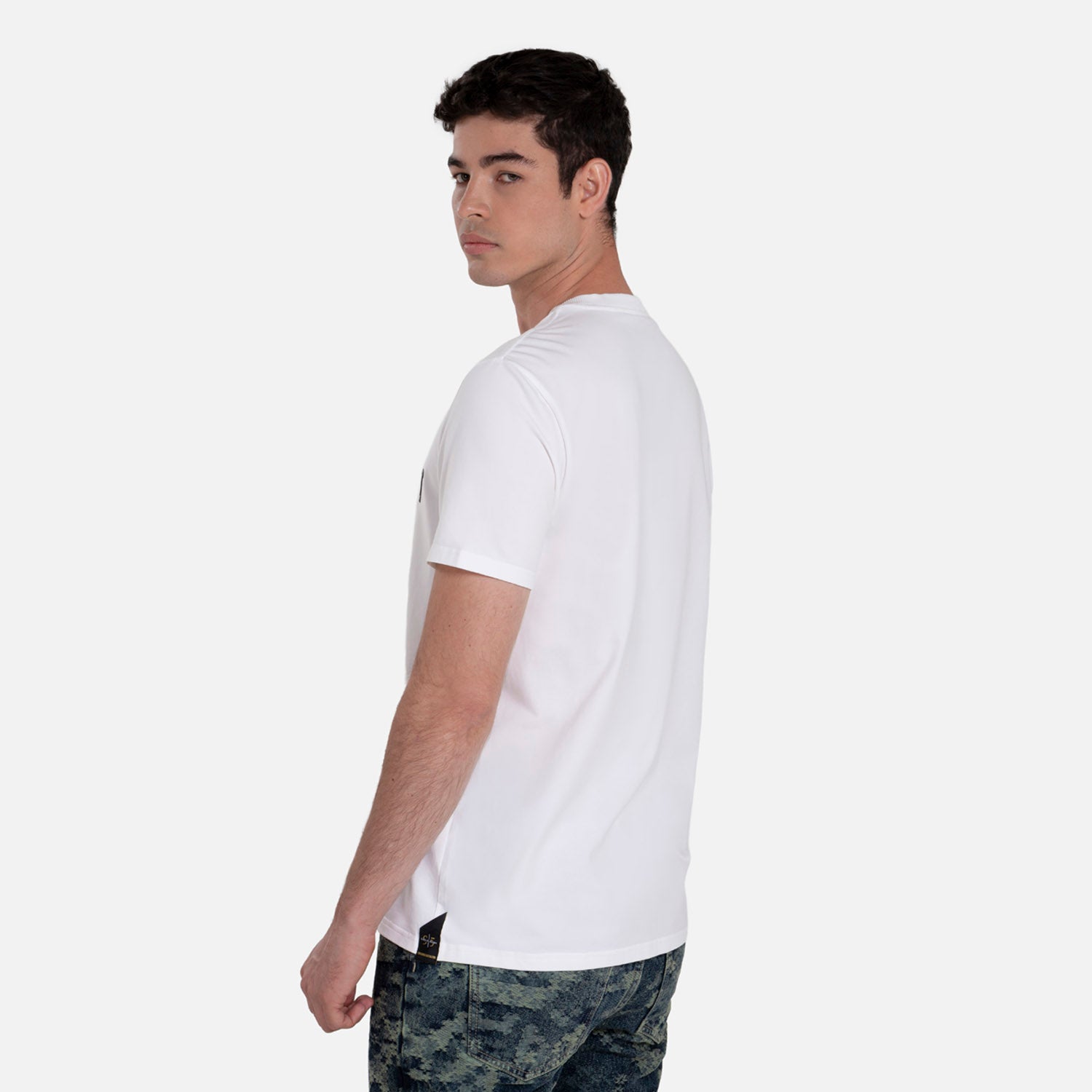 CAMISETA PREMIUM MANGA CORTA COLOR IVORY