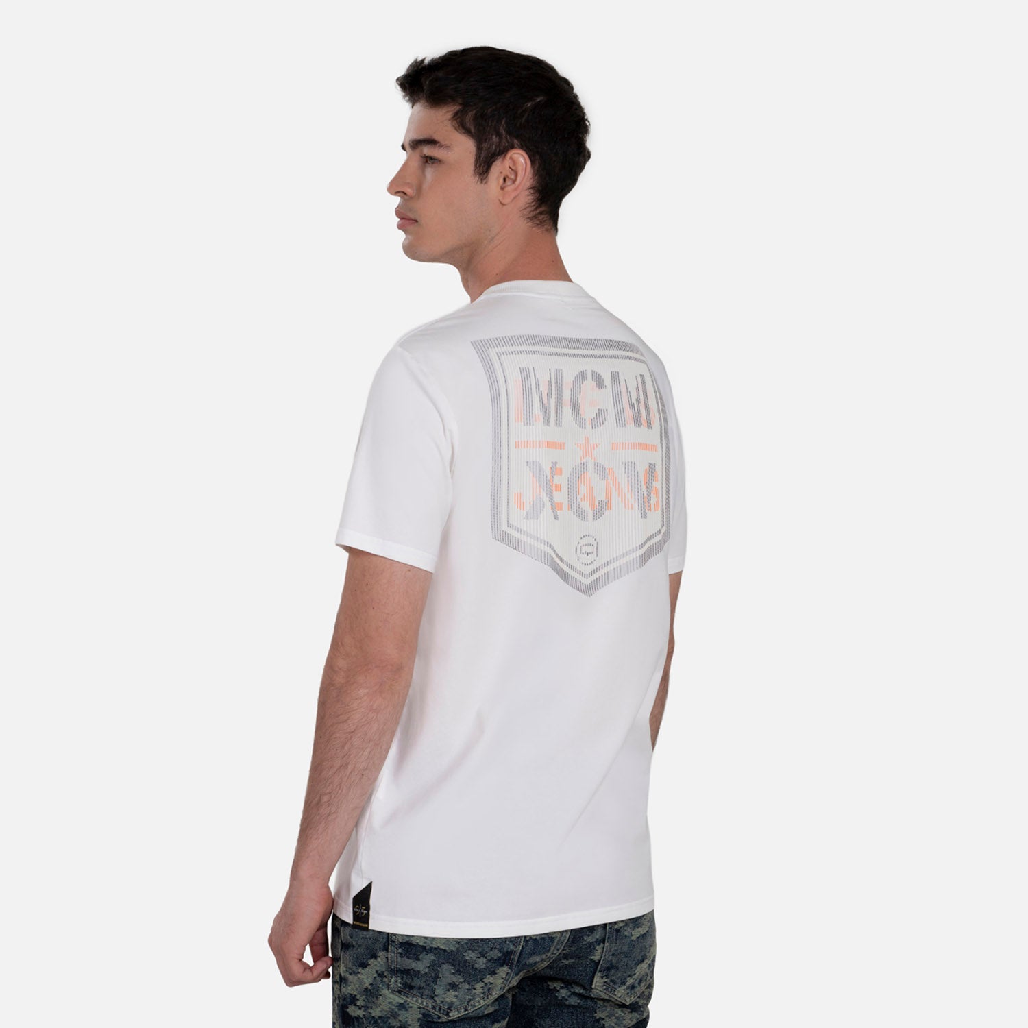 CAMISETA PREMIUM MANGA CORTA COLOR IVORY