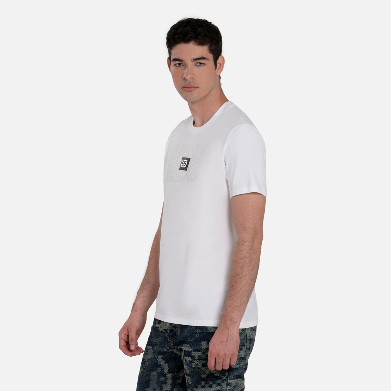 CAMISETA PREMIUM MANGA CORTA COLOR IVORY