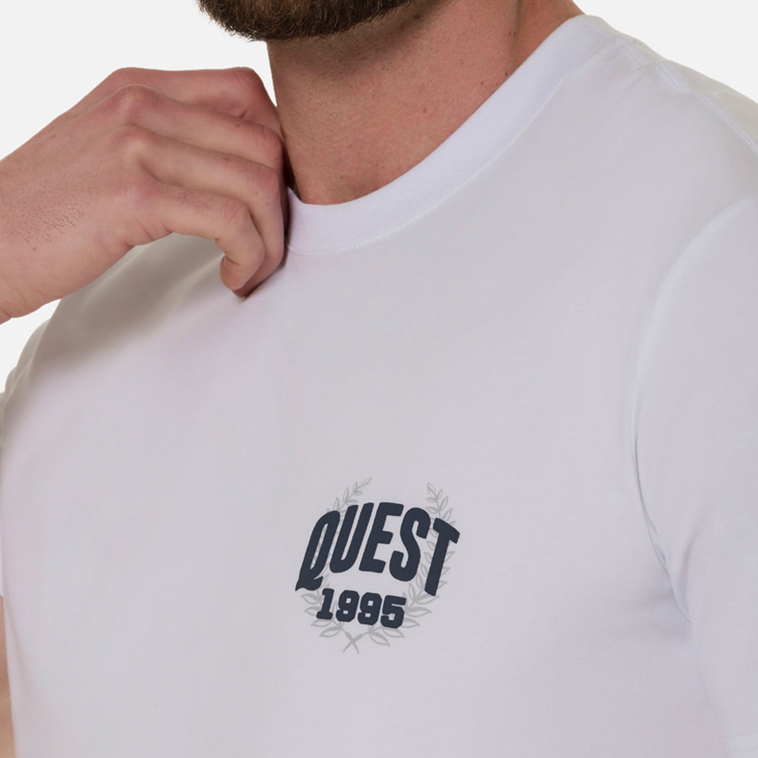 CAMISETA PREMIUM MANGA CORTA COLOR BLANCO OPTICO
