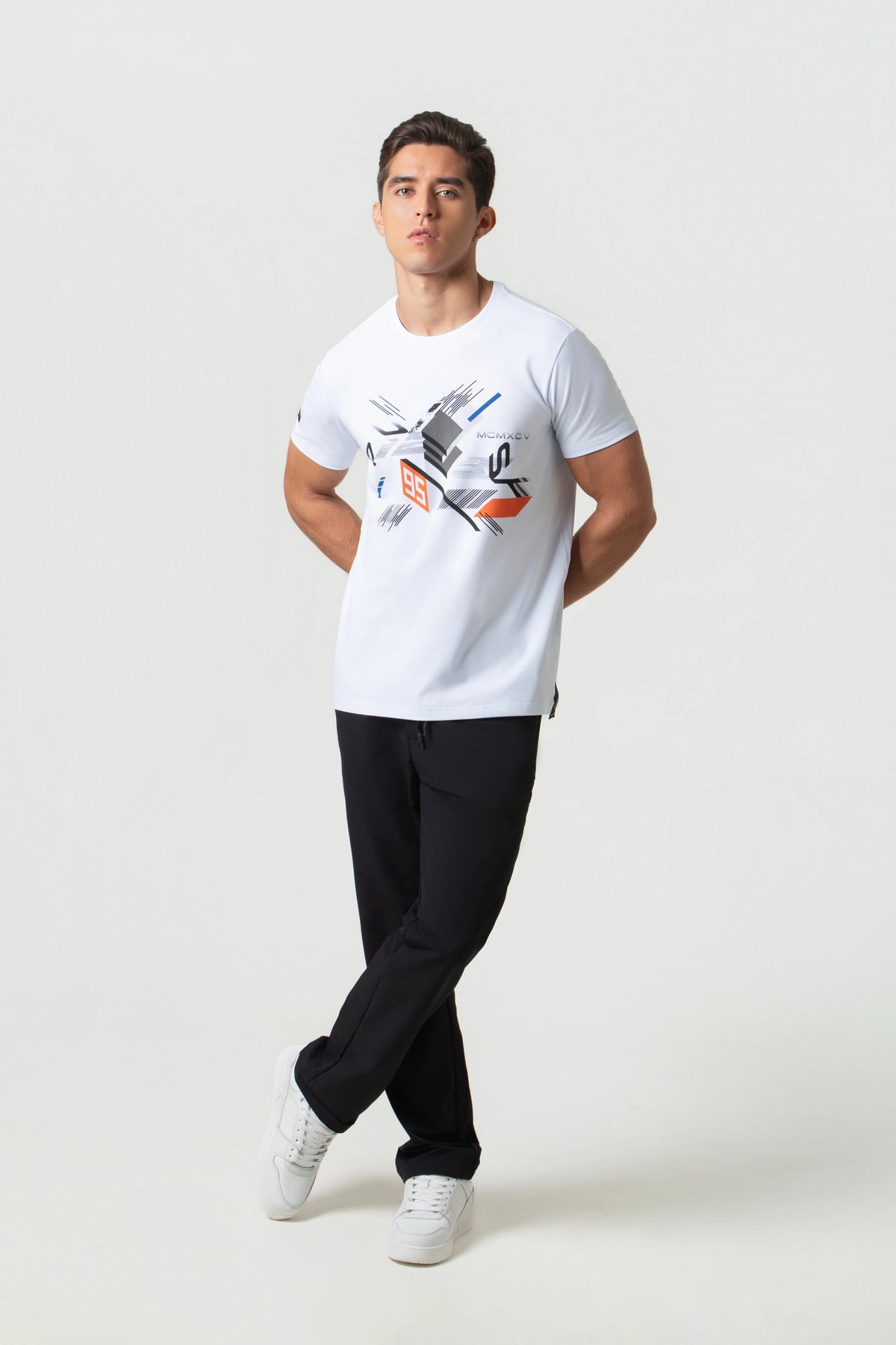 CAMISETA PREMIUM MANGA CORTA COLOR BLANCO OPTICO