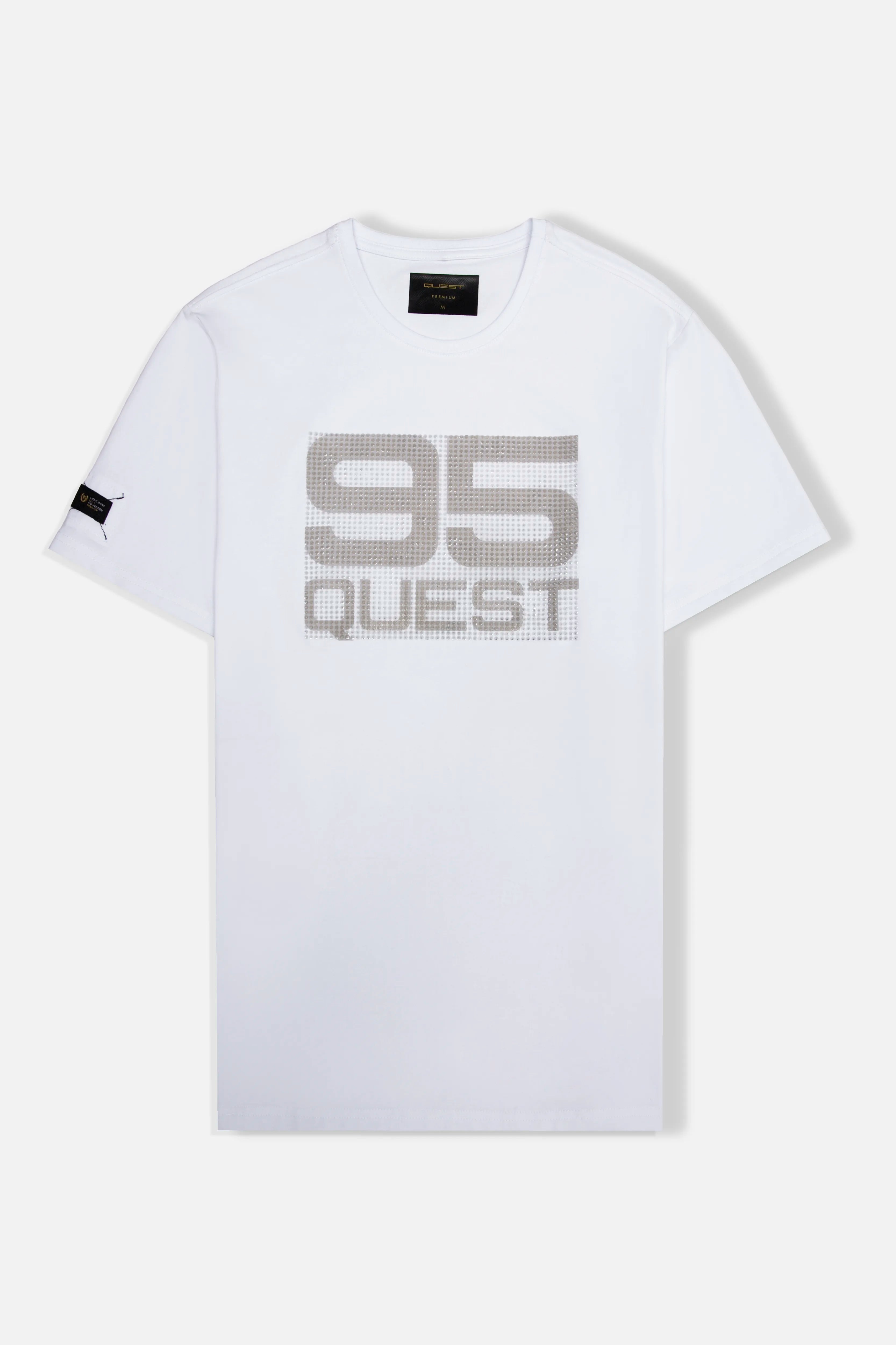 CAMISETA PREMIUM MANGA CORTA COLOR BLANCO OPTICO