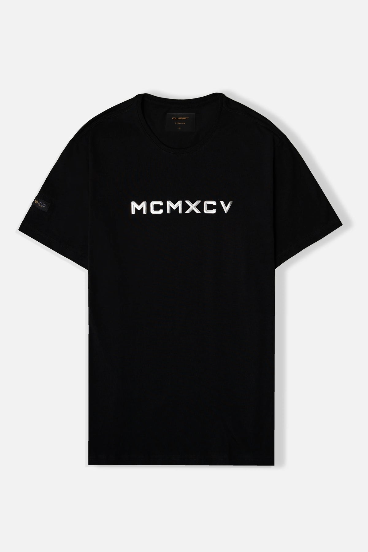 CAMISETA PREMIUM MANGA CORTA COLOR NEGRO