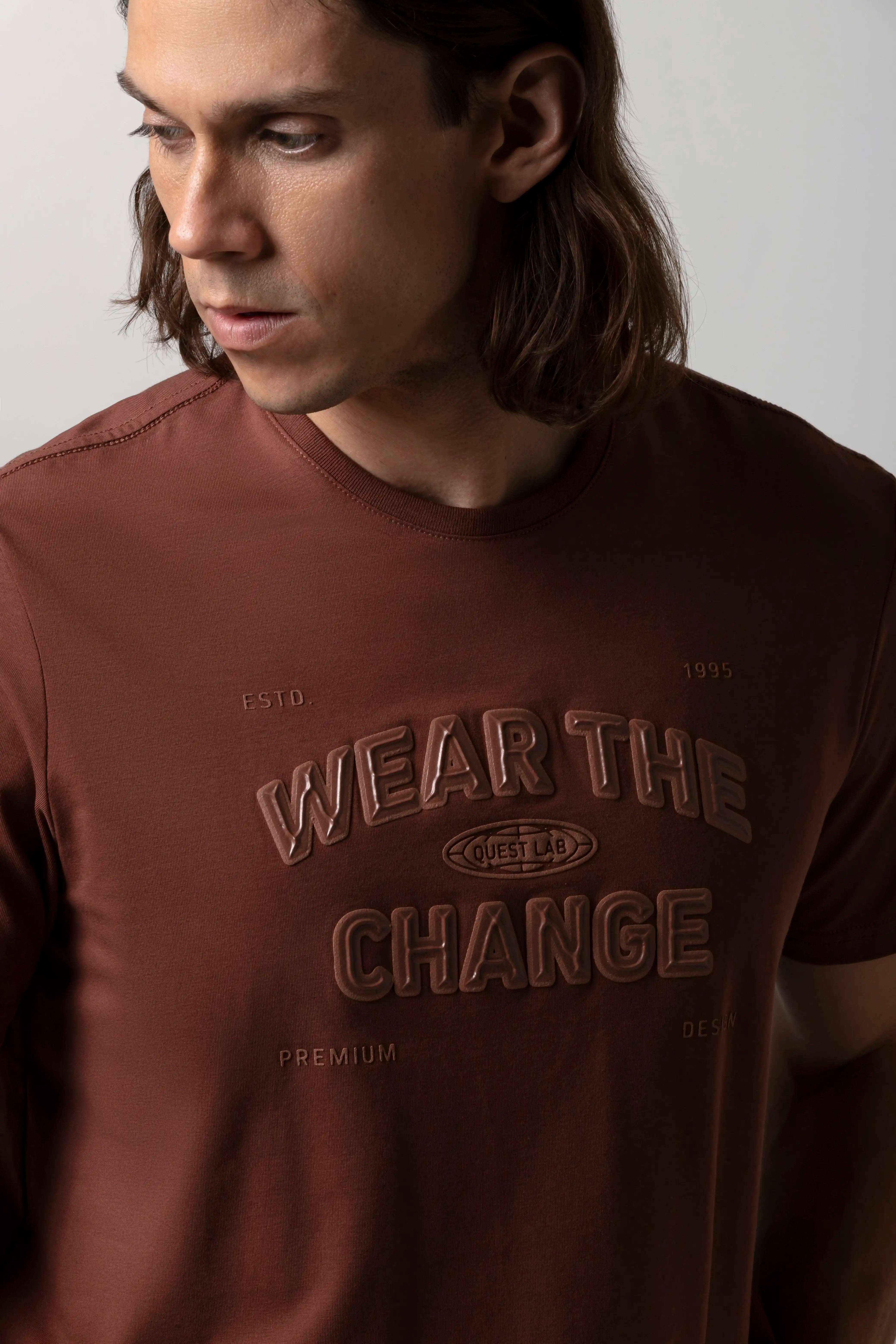 CAMISETA PREMIUM MANGA CORTA COLOR BRUNETTE