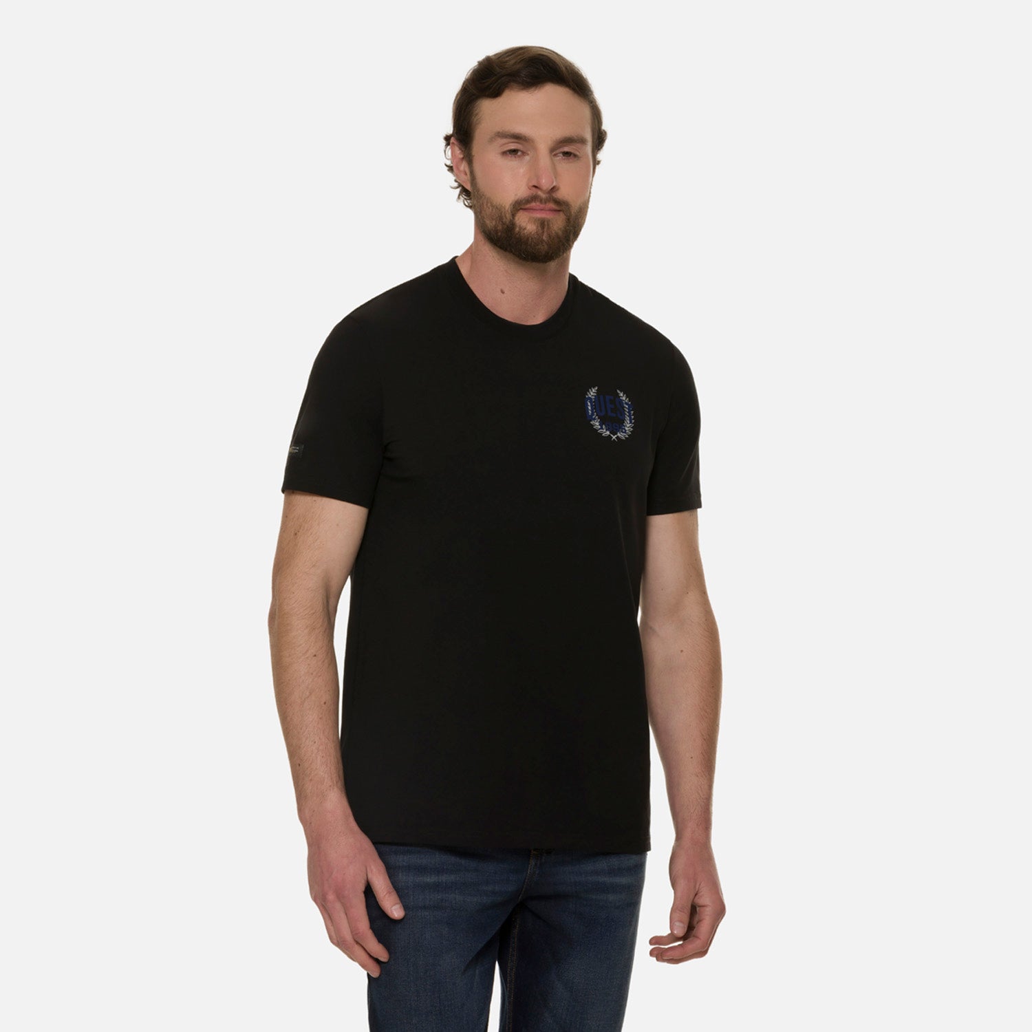 CAMISETA PREMIUM MANGA CORTA COLOR NEGRO