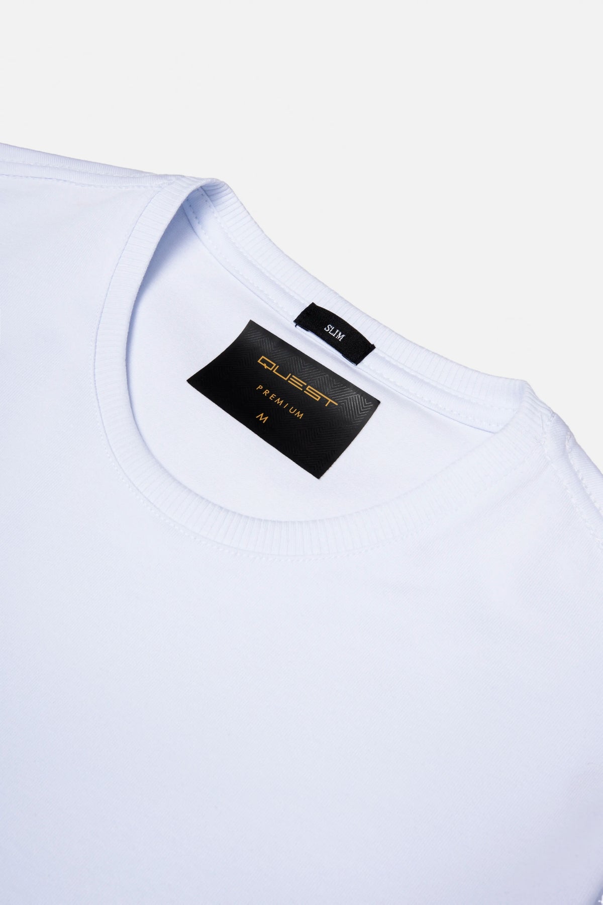 CAMISETA PREMIUM MANGA CORTA COLOR BLANCO OPTICO