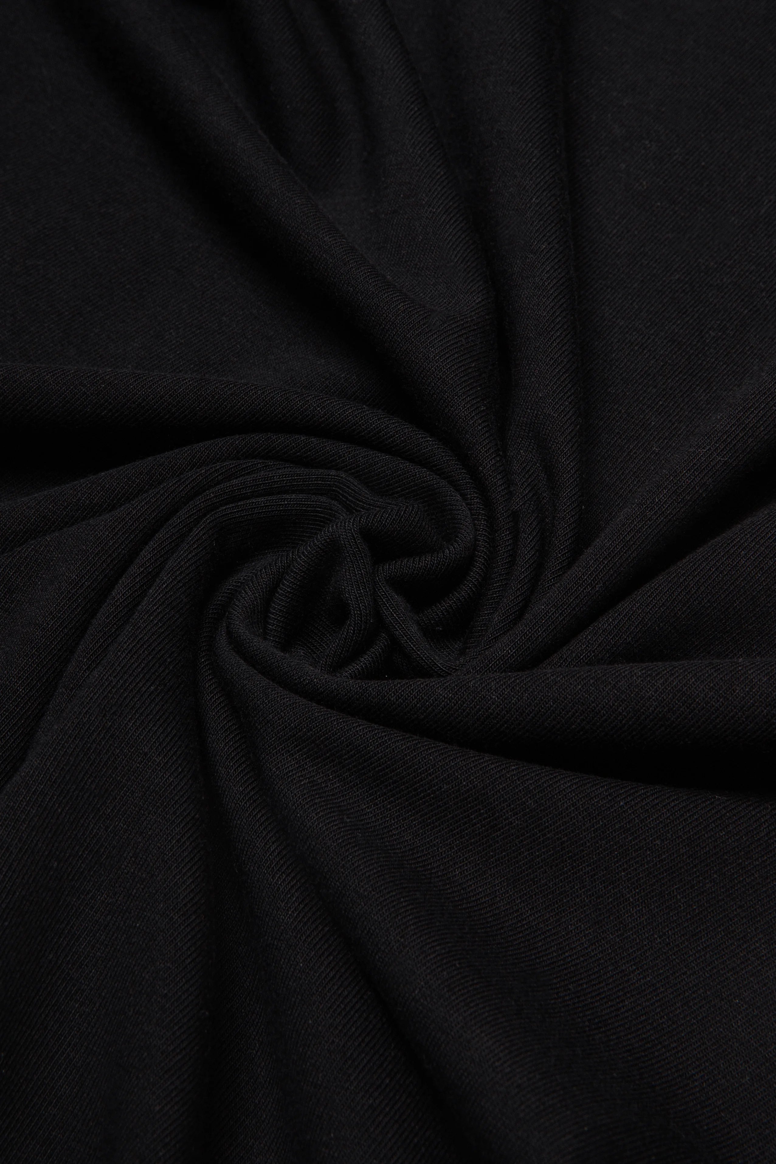 CAMISETA PREMIUM MANGA CORTA COLOR NEGRO