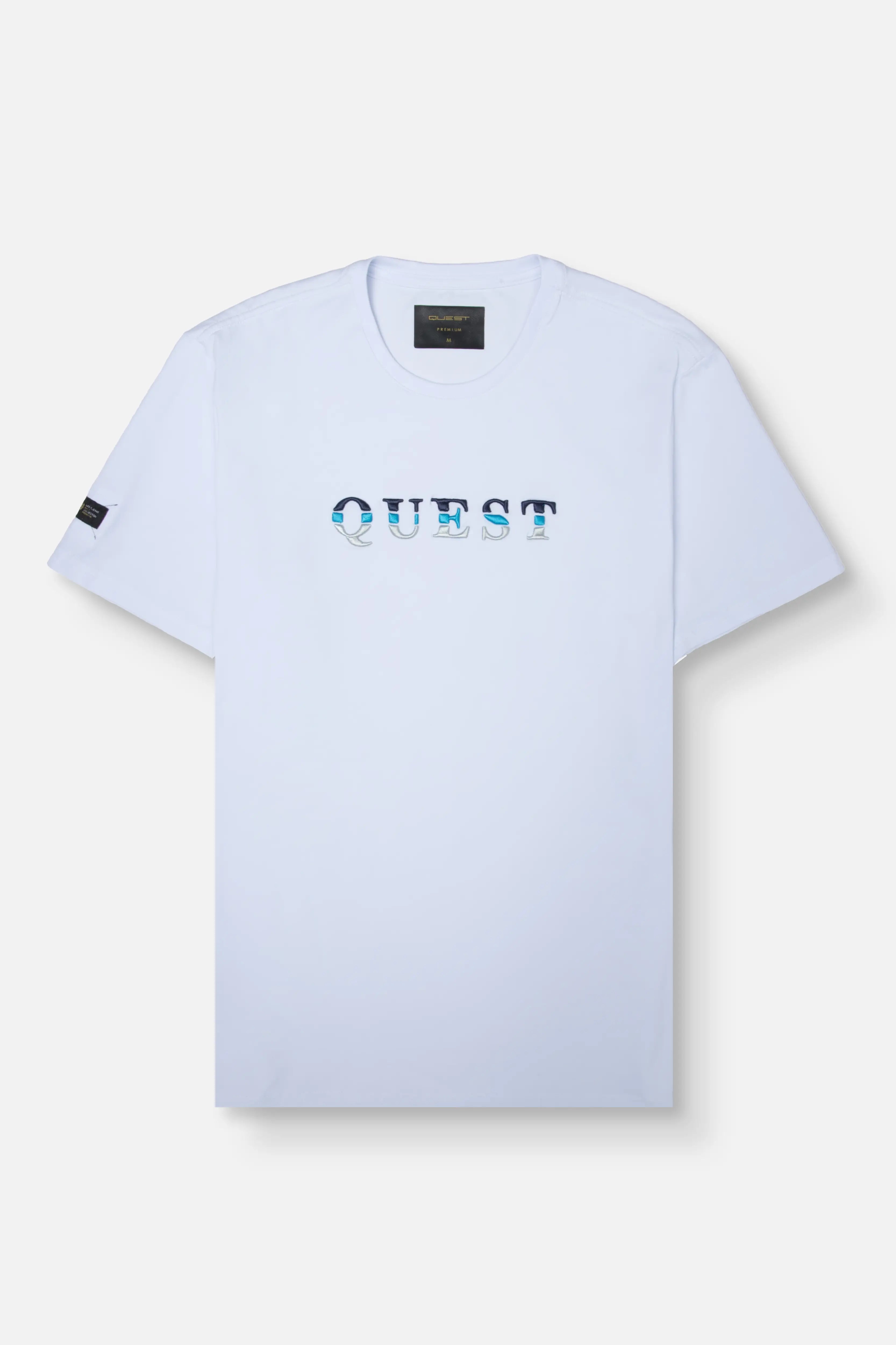CAMISETA PREMIUM MANGA CORTA COLOR BLANCO OPTICO
