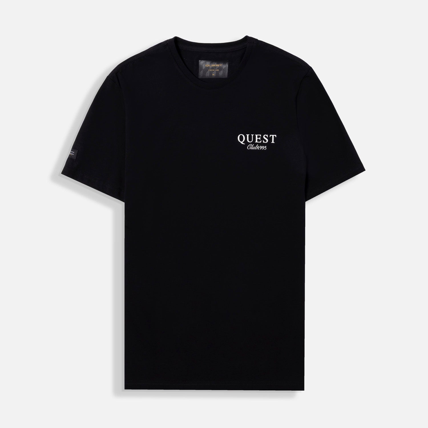 CAMISETA PREMIUM MANGA CORTA COLOR NEGRO