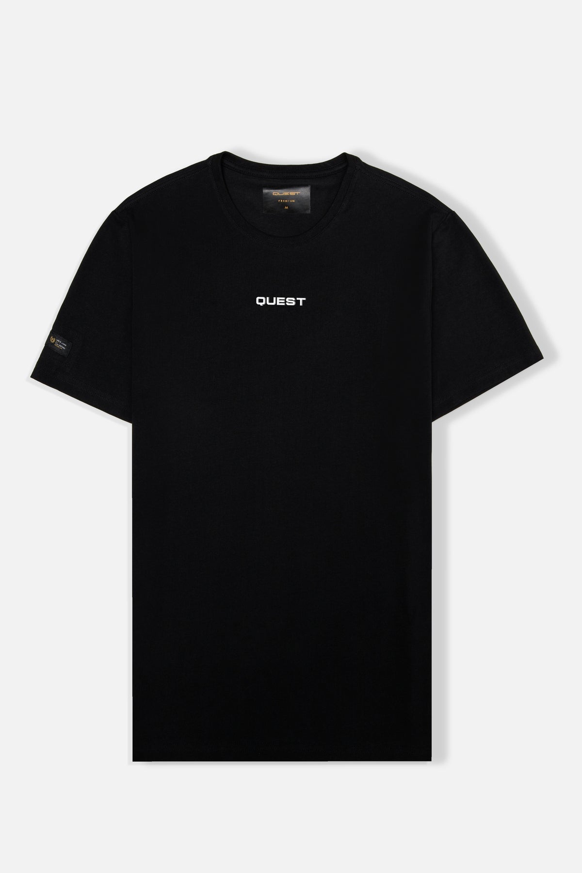 CAMISETA PREMIUM MANGA CORTA COLOR NEGRO