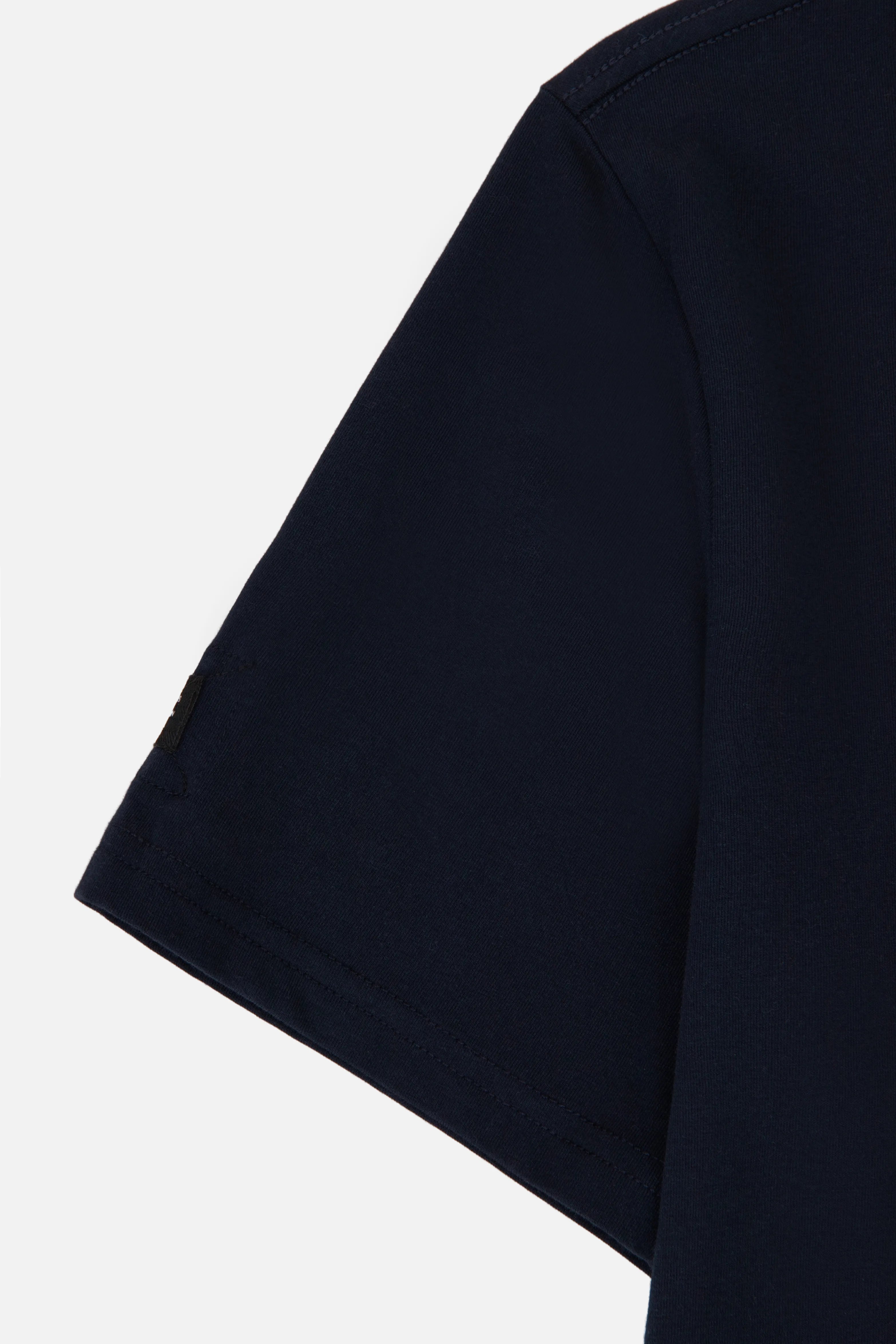 CAMISETA PREMIUM MANGA CORTA COLOR AZUL OSCURO