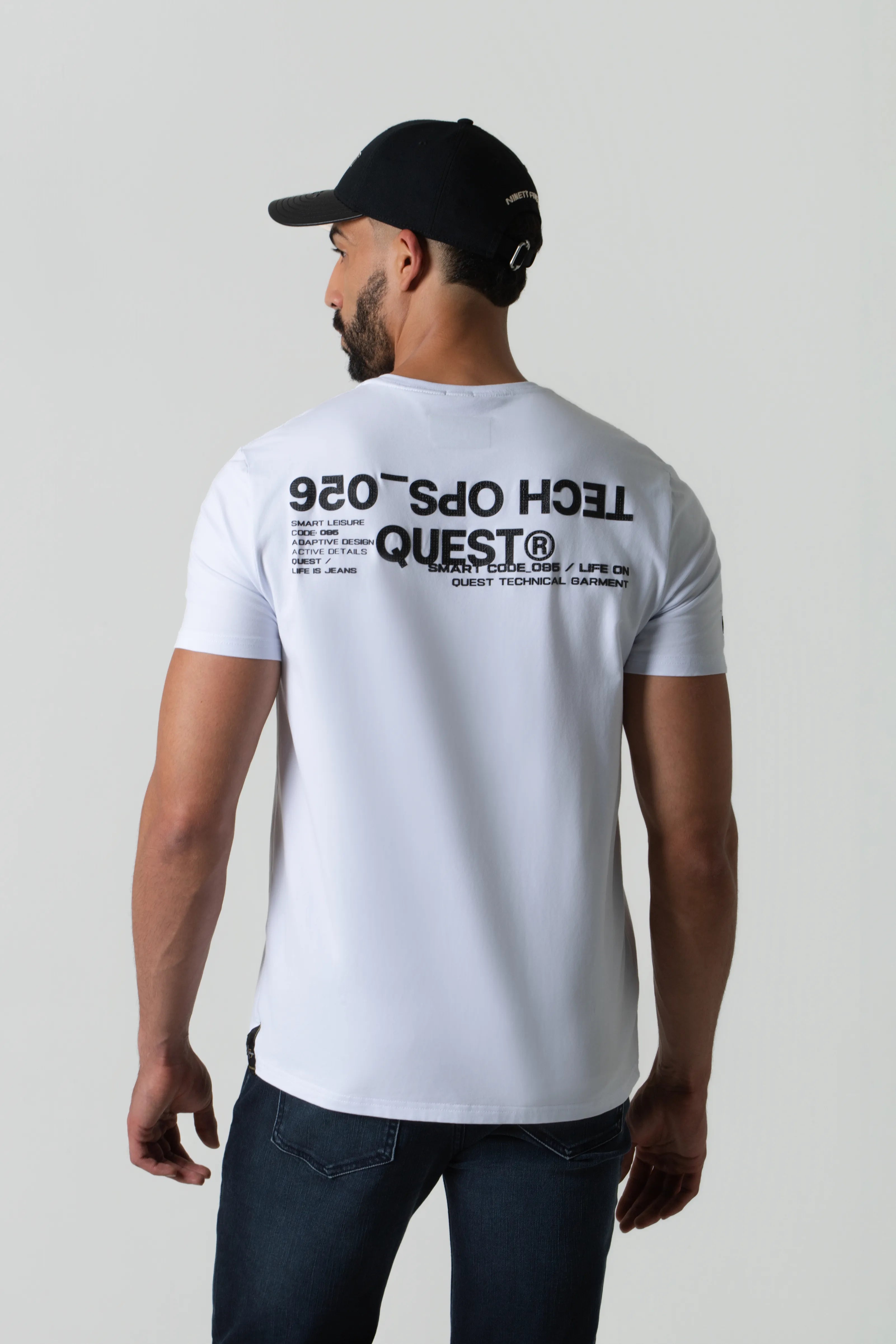 CAMISETA PREMIUM MANGA CORTA COLOR BLANCO BLANCO