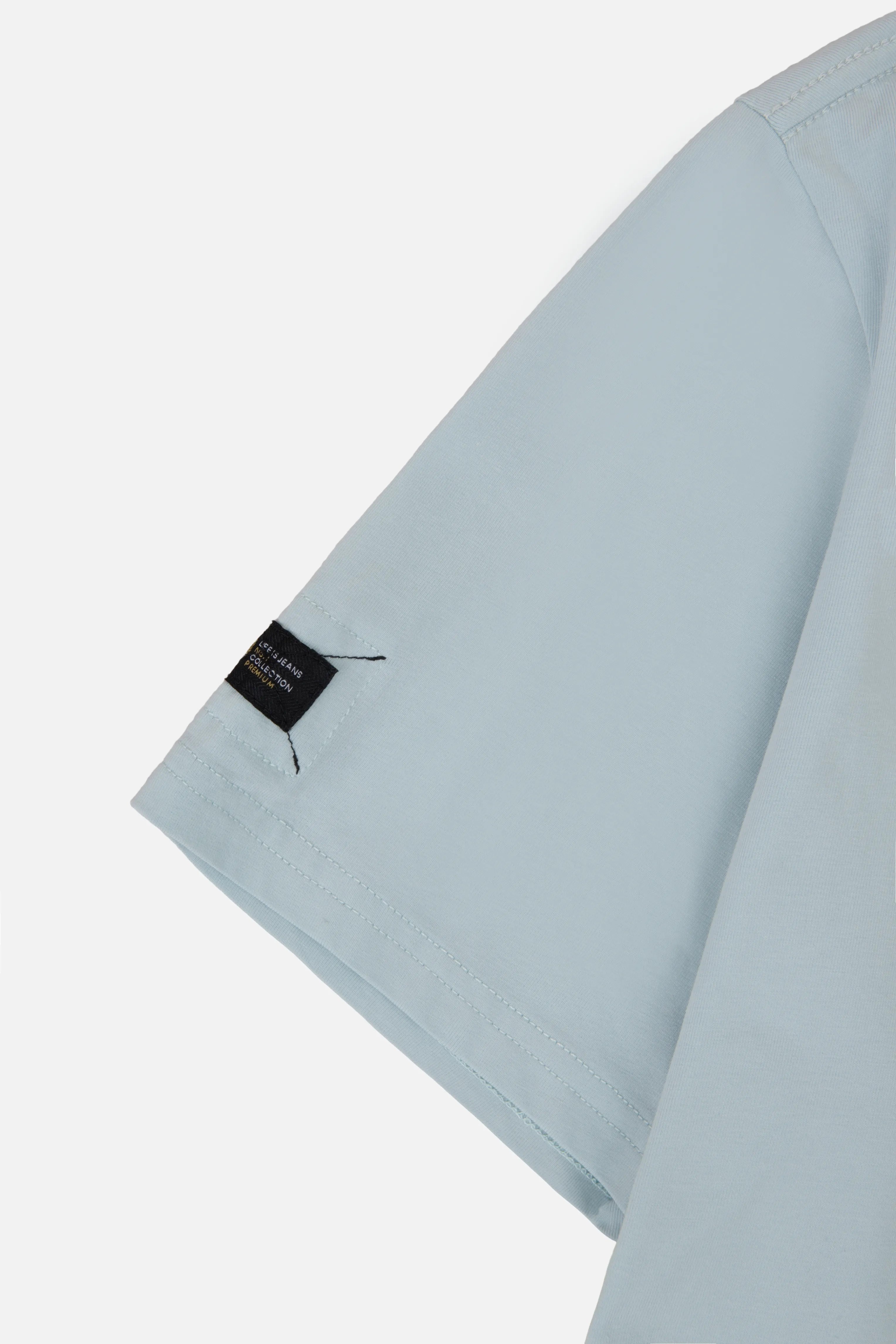 CAMISETA PREMIUM MANGA CORTA COLOR BABY BLUE