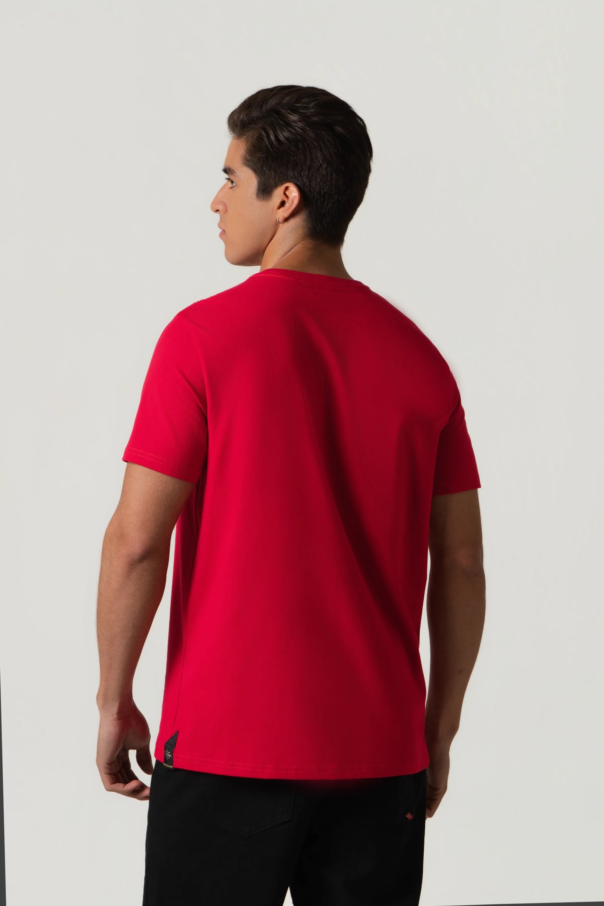CAMISETA PREMIUM MANGA CORTA COLOR ROJO