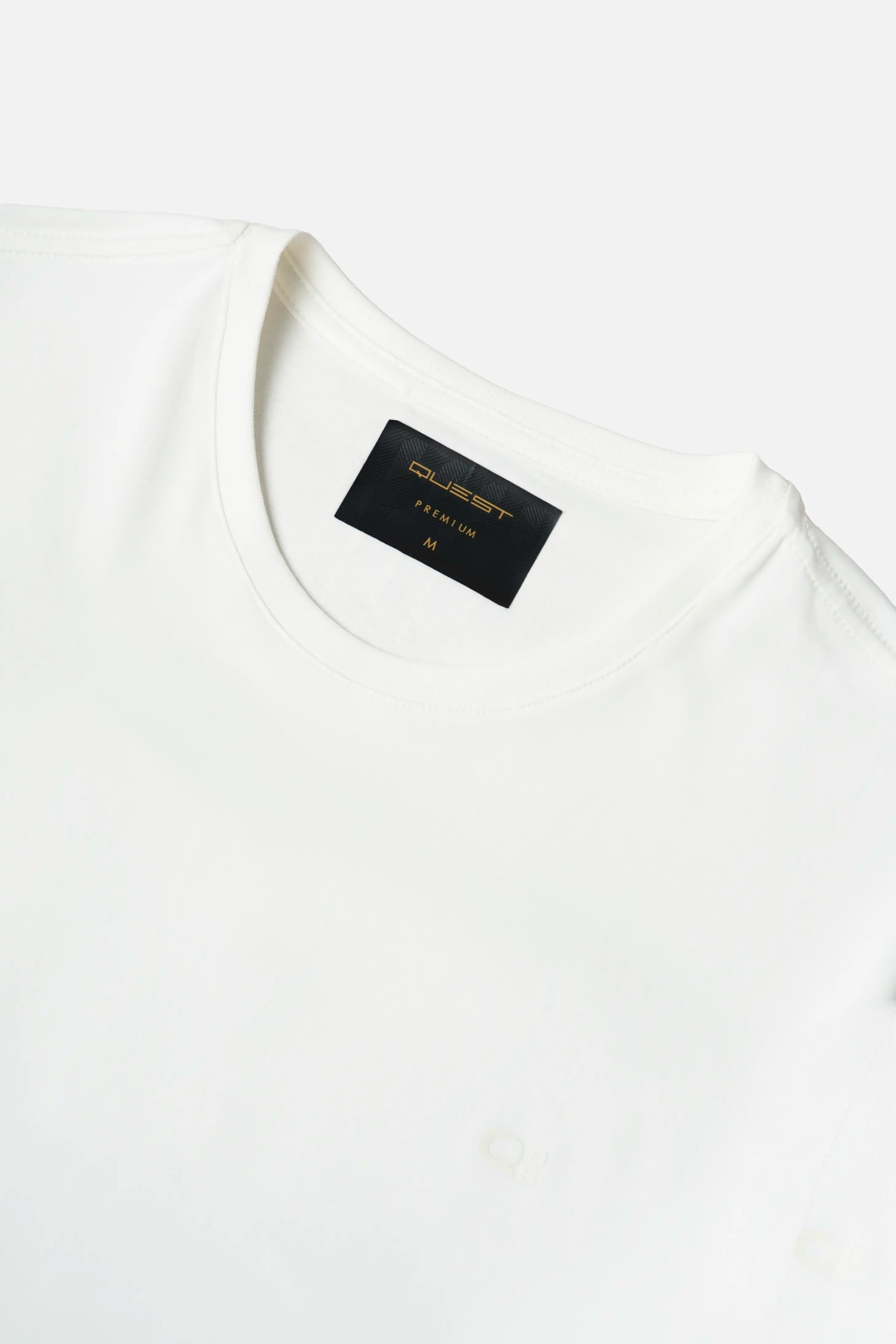 CAMISETA PREMIUM MANGA CORTA COLOR IVORY