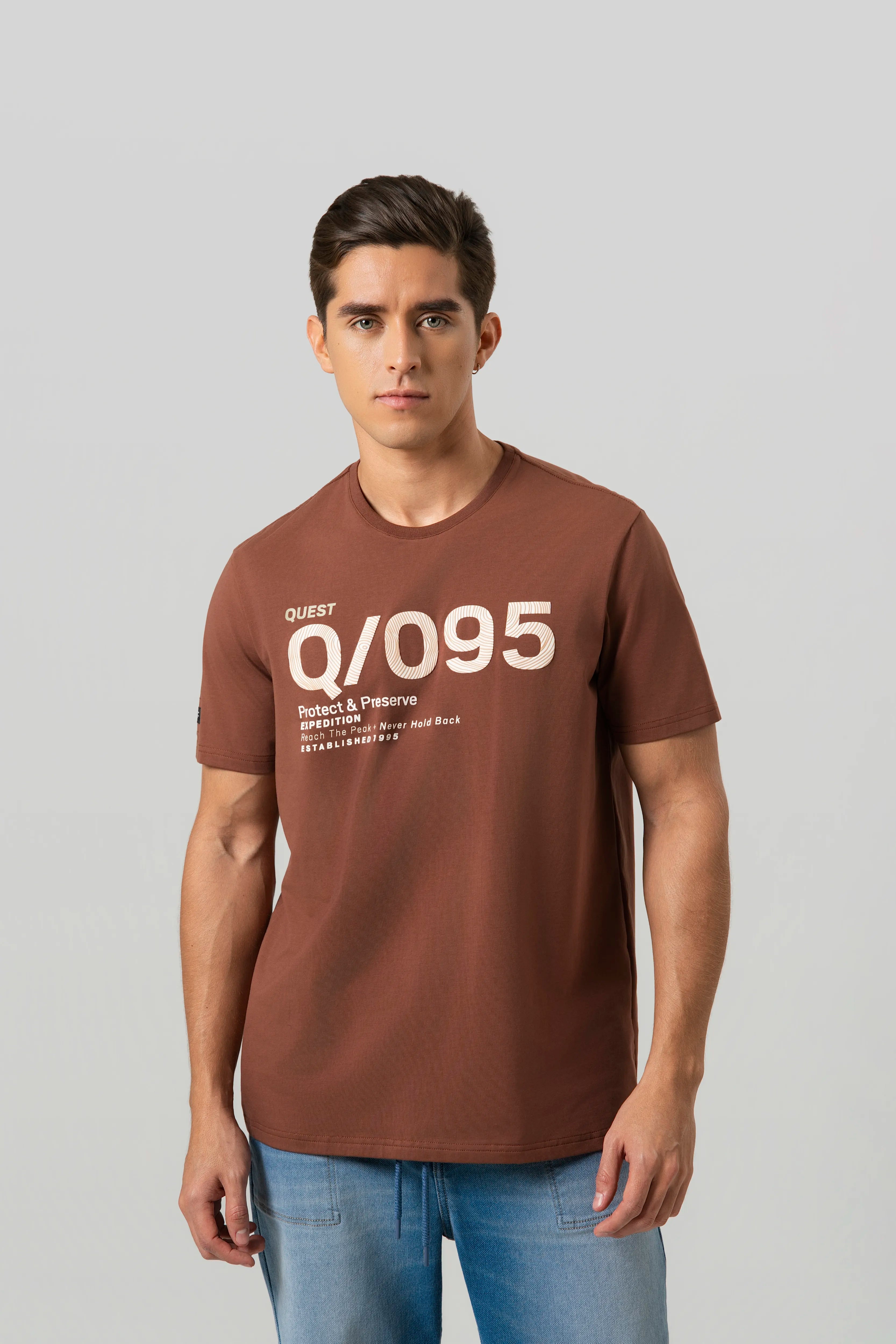 CAMISETA PREMIUM MANGA CORTA COLOR BRUNETTE