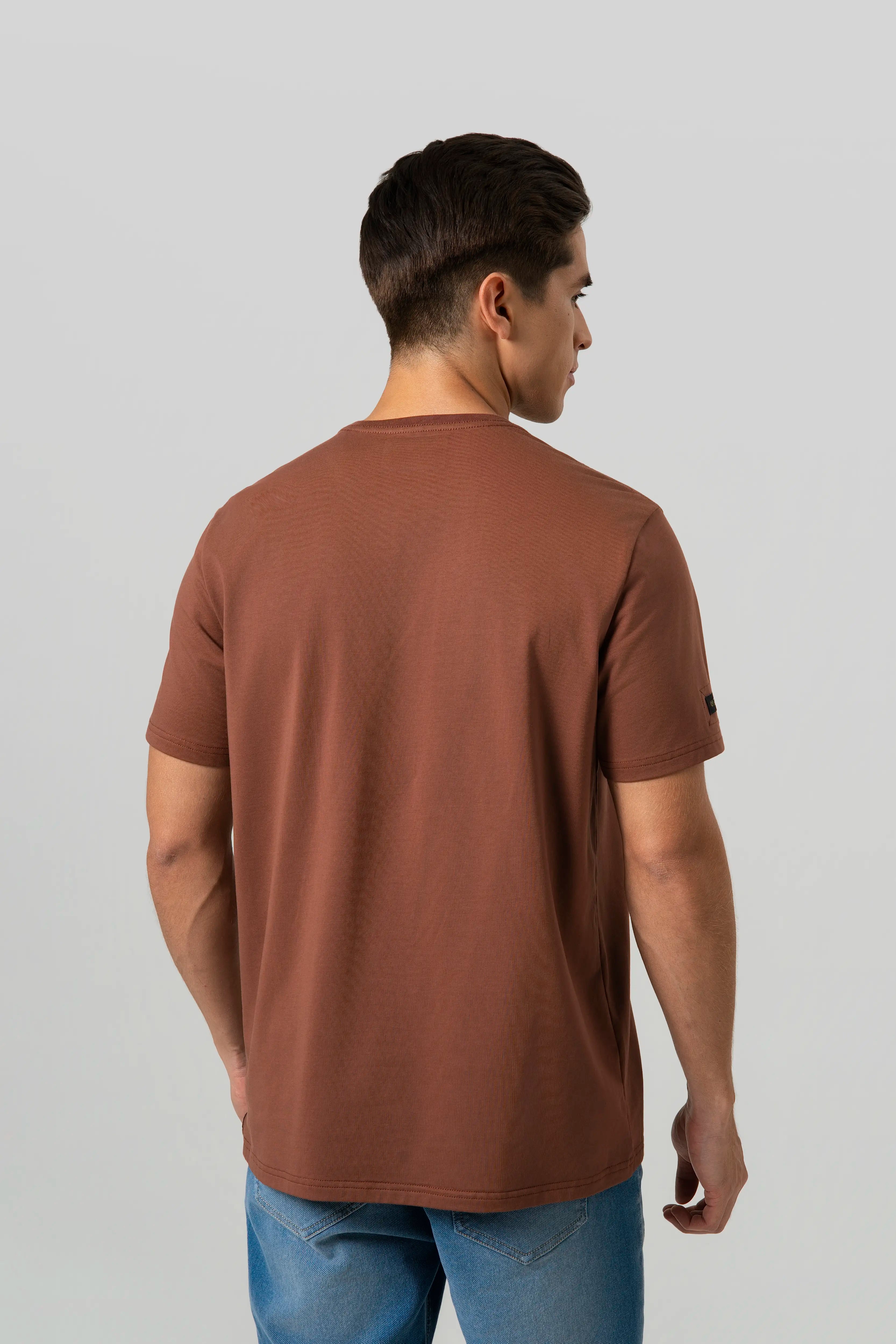 CAMISETA PREMIUM MANGA CORTA COLOR BRUNETTE