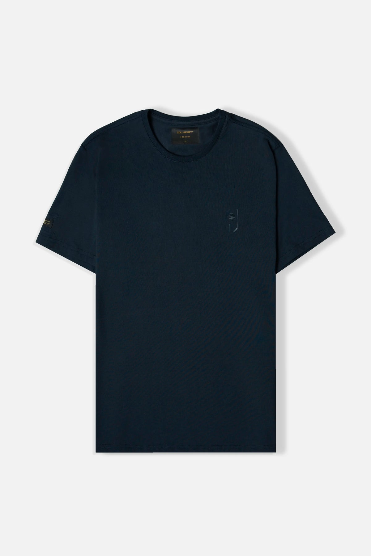 CAMISETA PREMIUM MANGA CORTA COLOR AZUL NOCHE