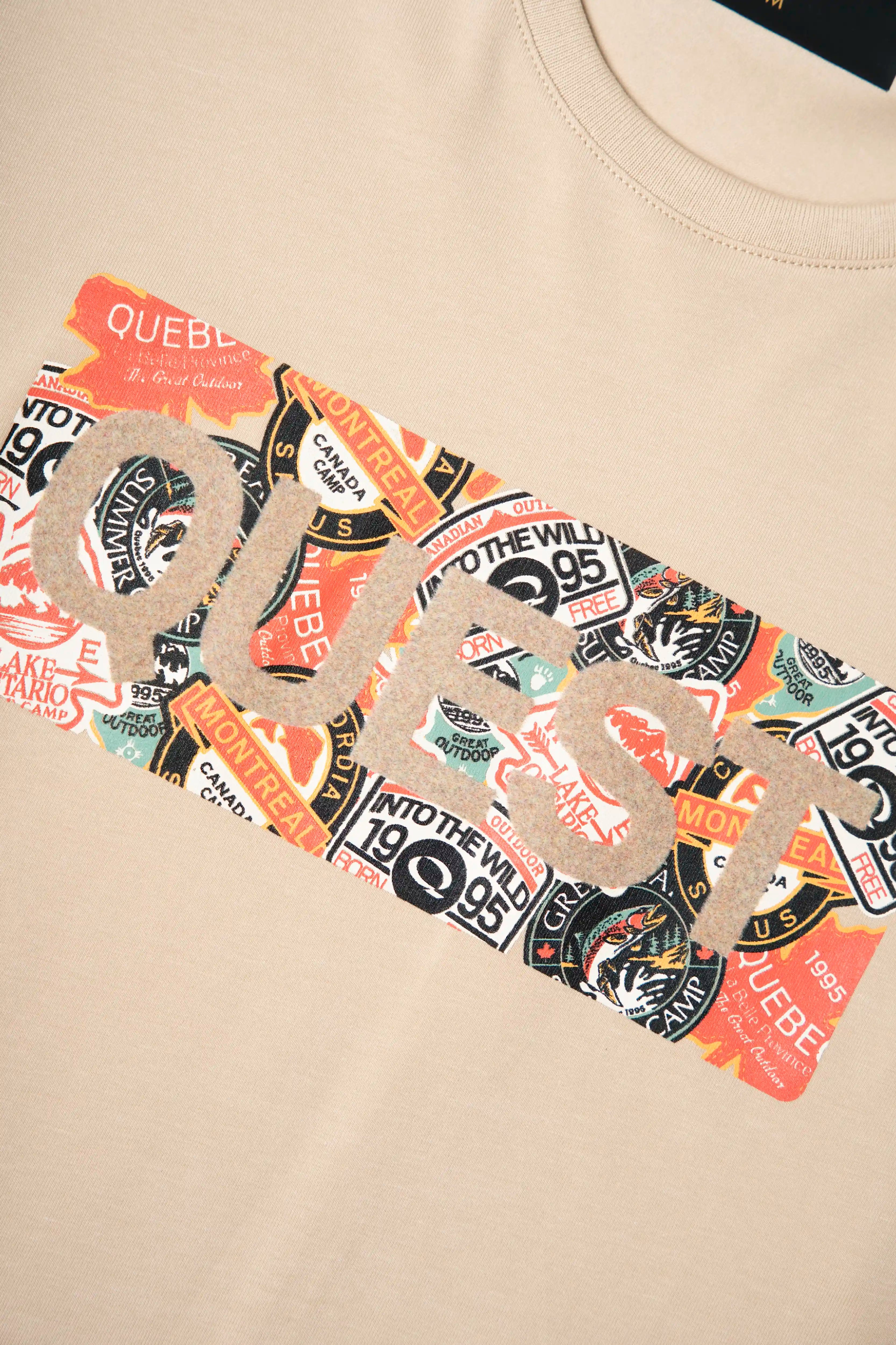 CAMISETA PREMIUM MANGA CORTA COLOR SAFARI
