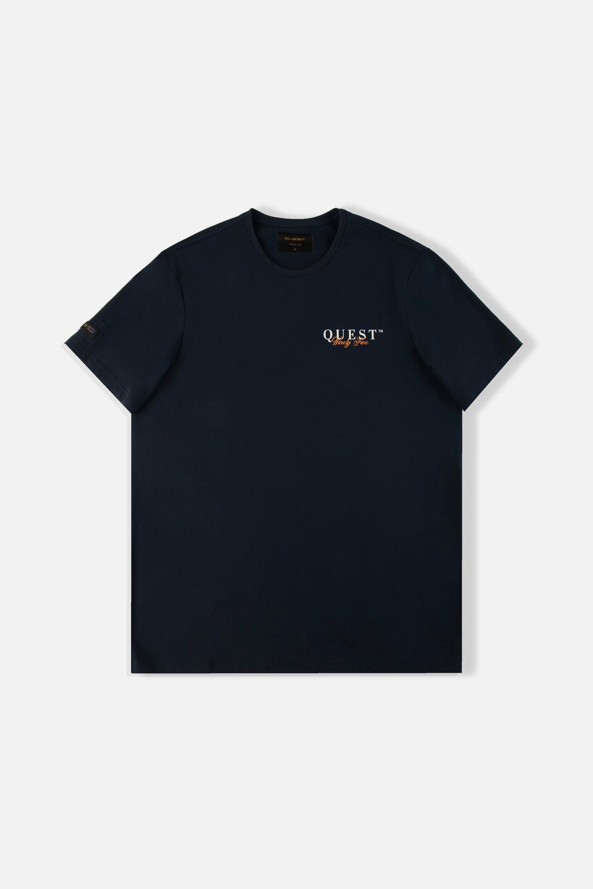 CAMISETA PREMIUM MANGA CORTA COLOR AZUL OSCURO