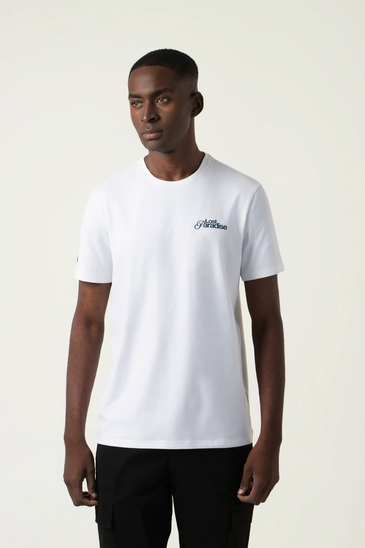 CAMISETA PREMIUM MANGA CORTA COLOR BLANCO