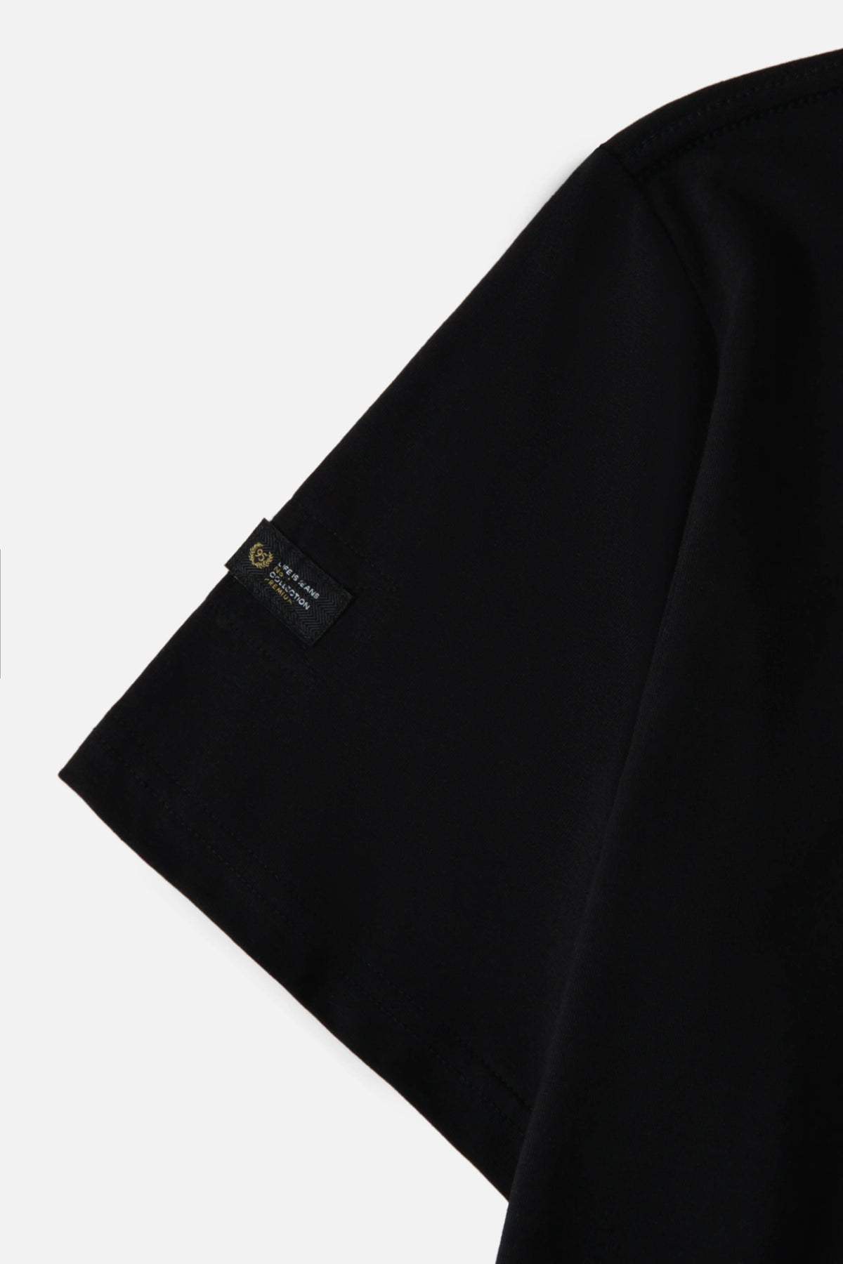 CAMISETA PREMIUM MANGA CORTA COLOR NEGRO
