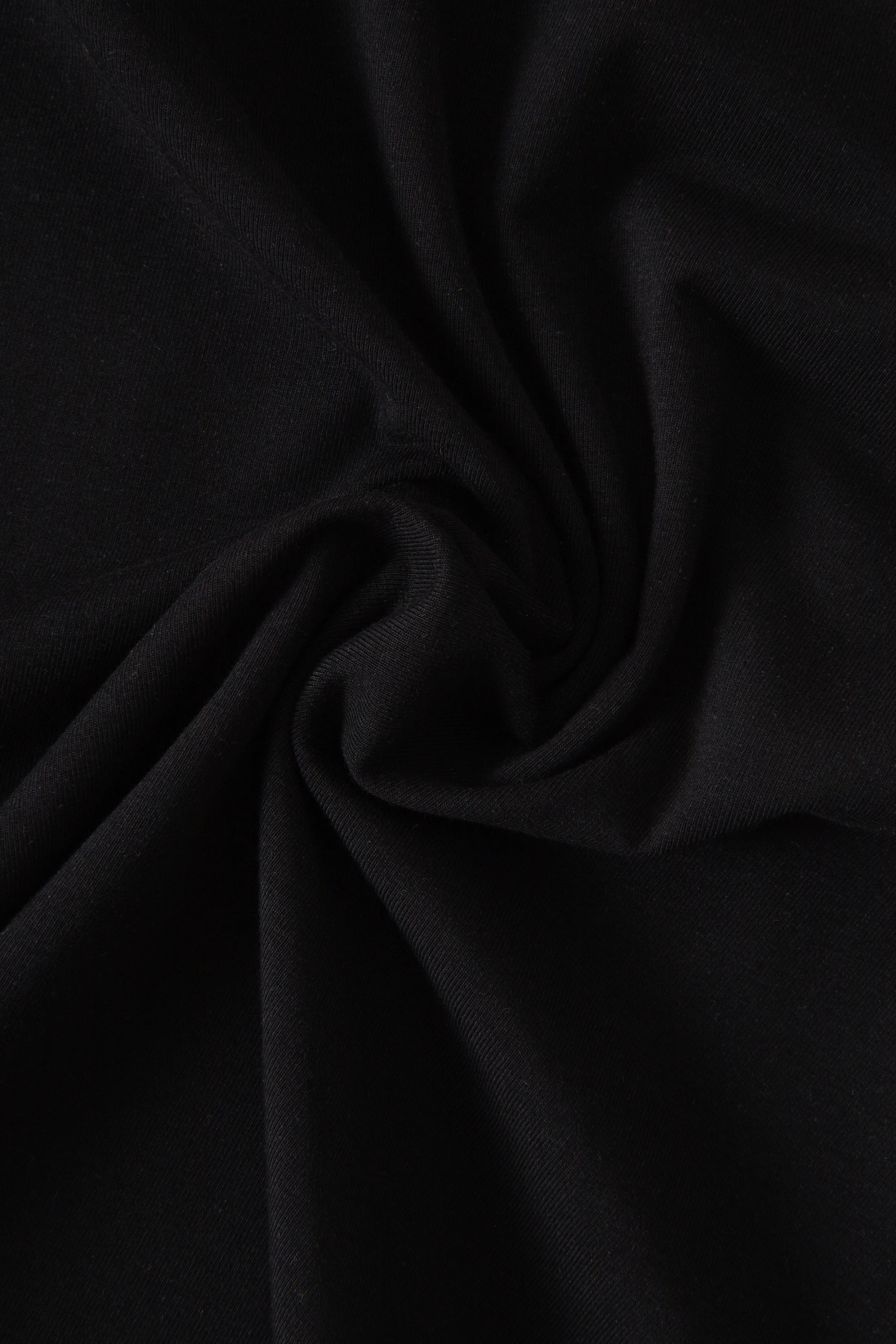 CAMISETA PREMIUM MANGA CORTA COLOR NEGRO