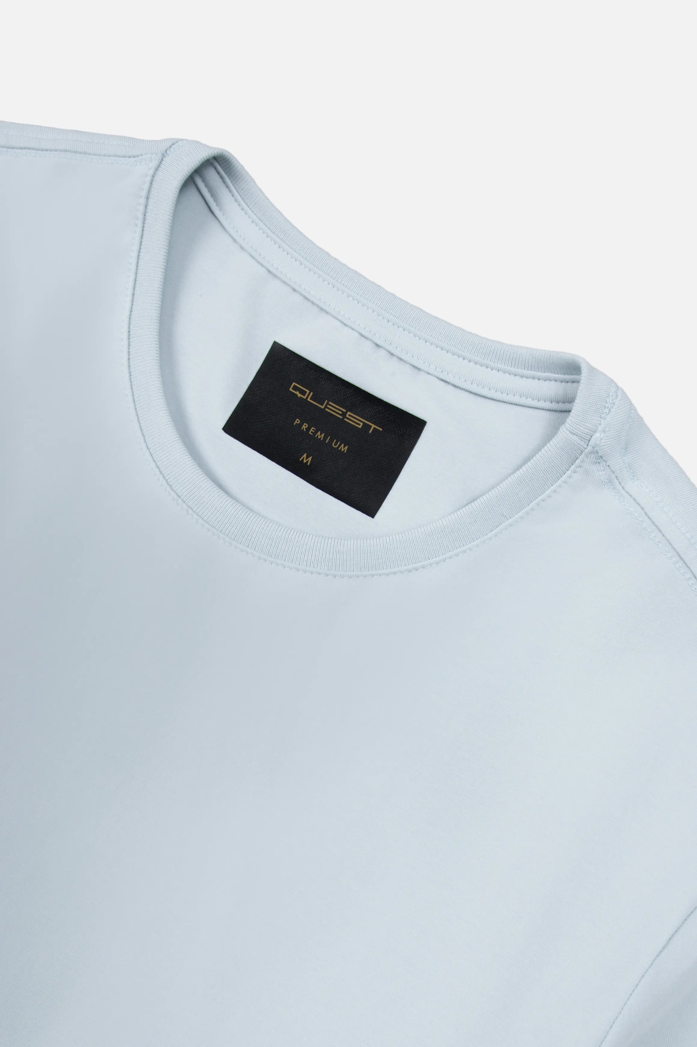 CAMISETA PREMIUM MANGA CORTA COLOR BABY BLUE