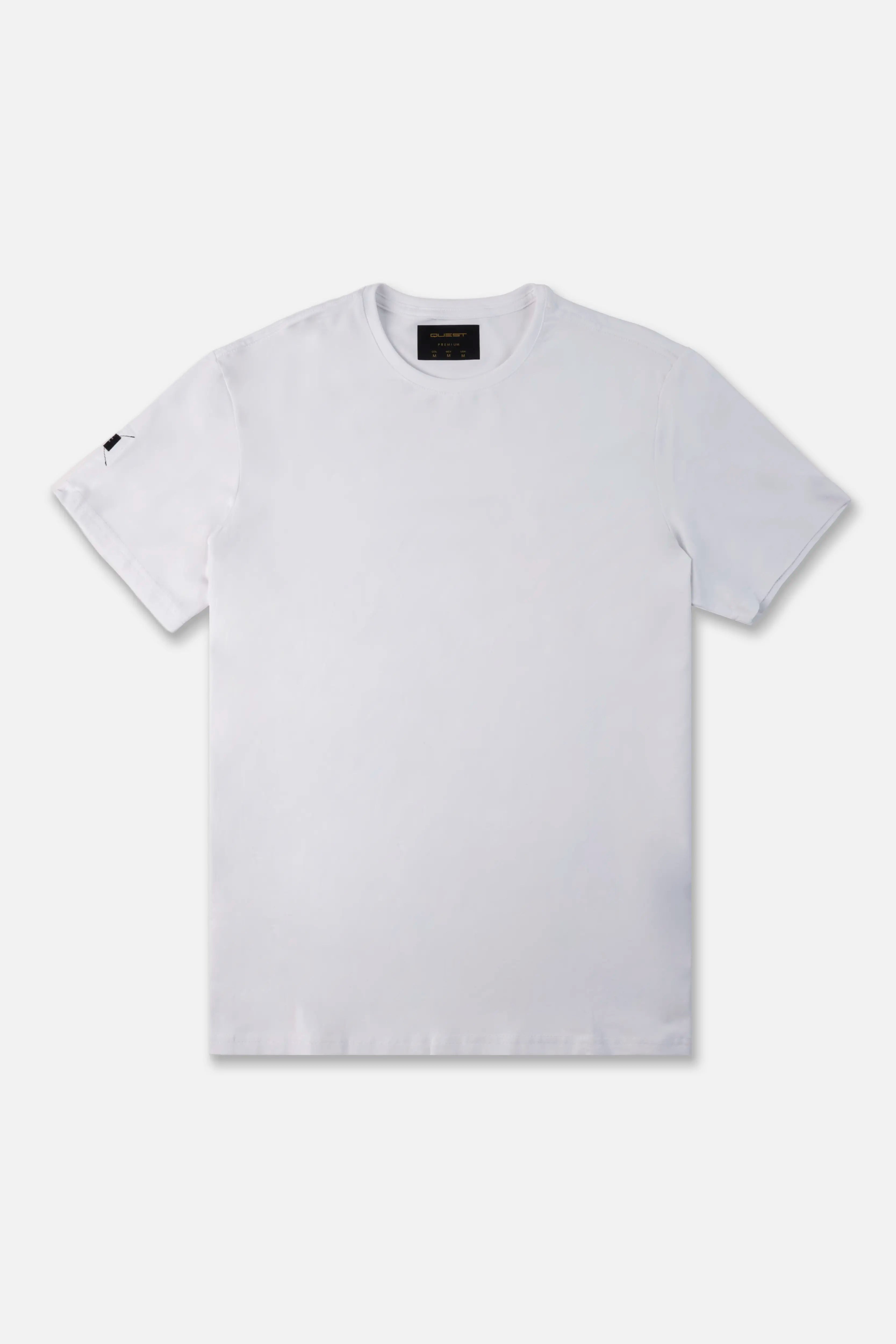 CAMISETA PREMIUM MANGA CORTA COLOR BLANCO