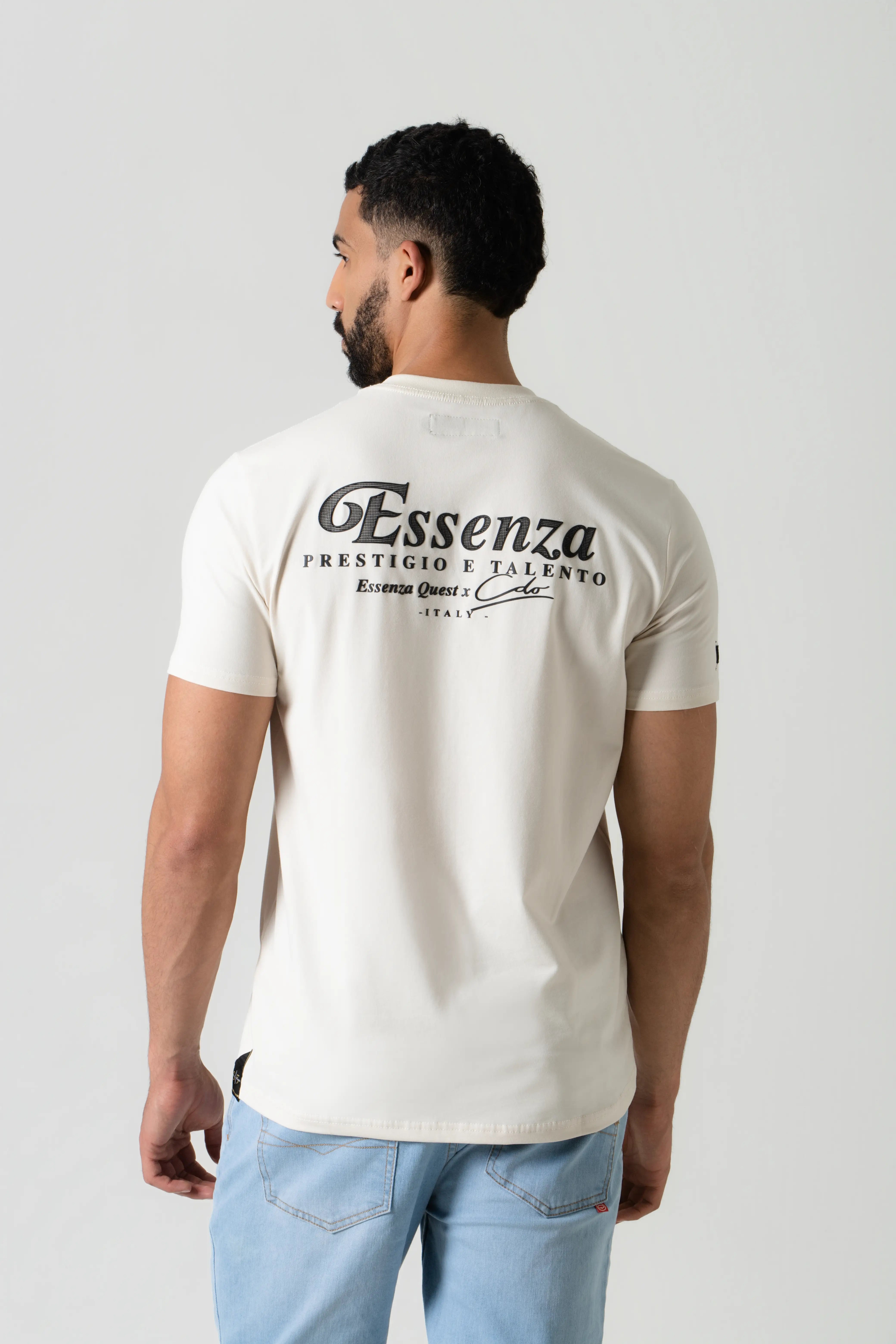 CAMISETA PREMIUM MANGA CORTA COLOR WHITECAP GRAY