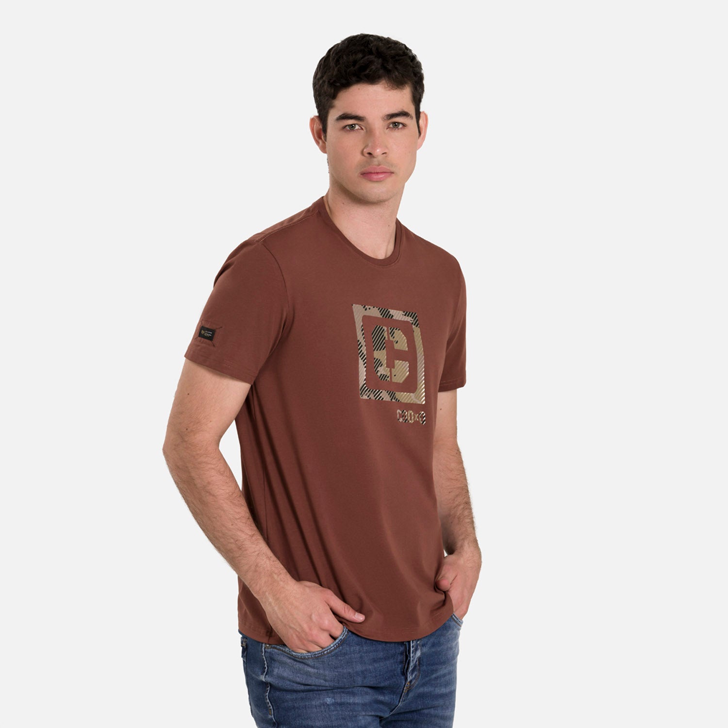 CAMISETA PREMIUM MANGA CORTA COLOR BRUNETTE