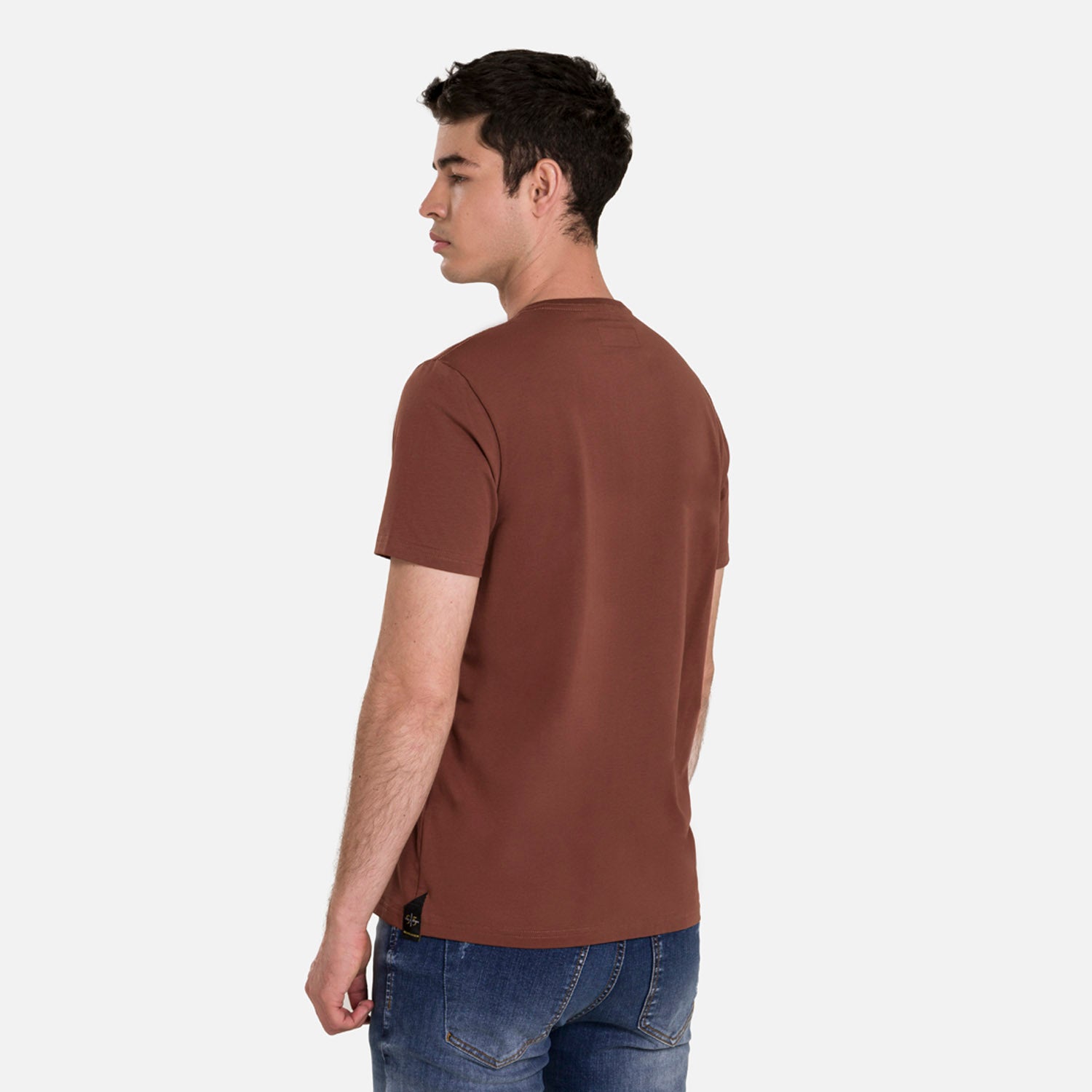 CAMISETA PREMIUM MANGA CORTA COLOR BRUNETTE