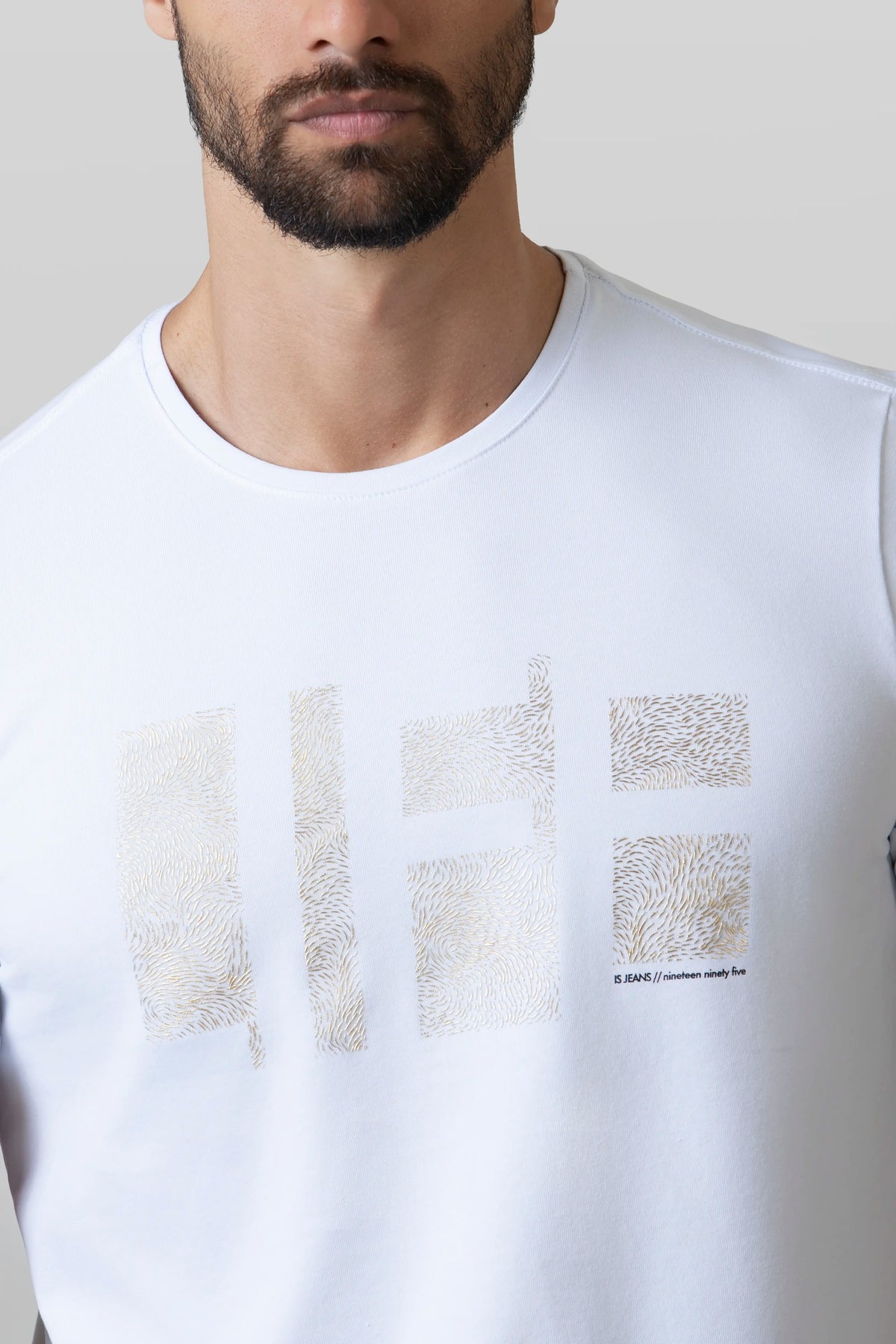 CAMISETA PREMIUM MANGA CORTA COLOR BLANCO OPTICO