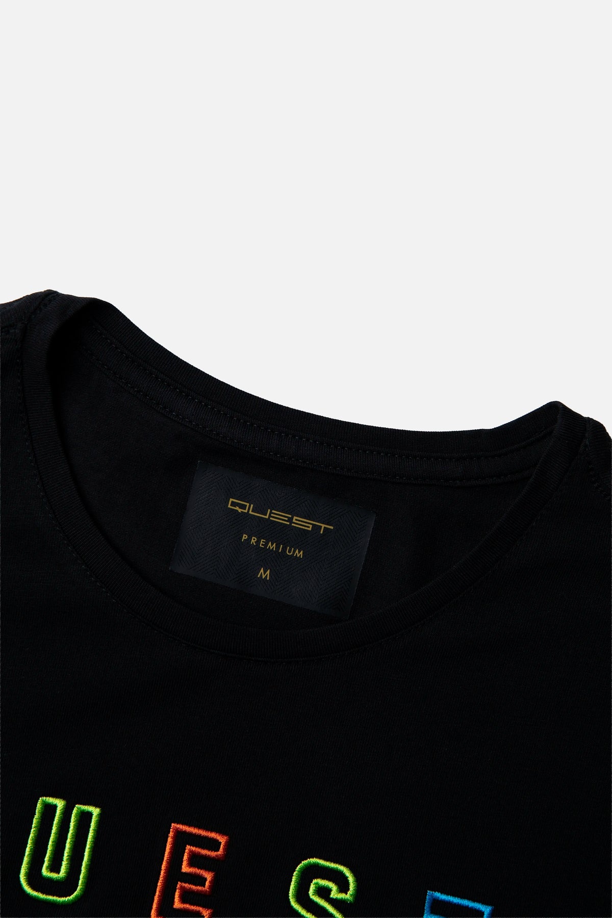 CAMISETA PREMIUM MANGA CORTA COLOR NEGRO