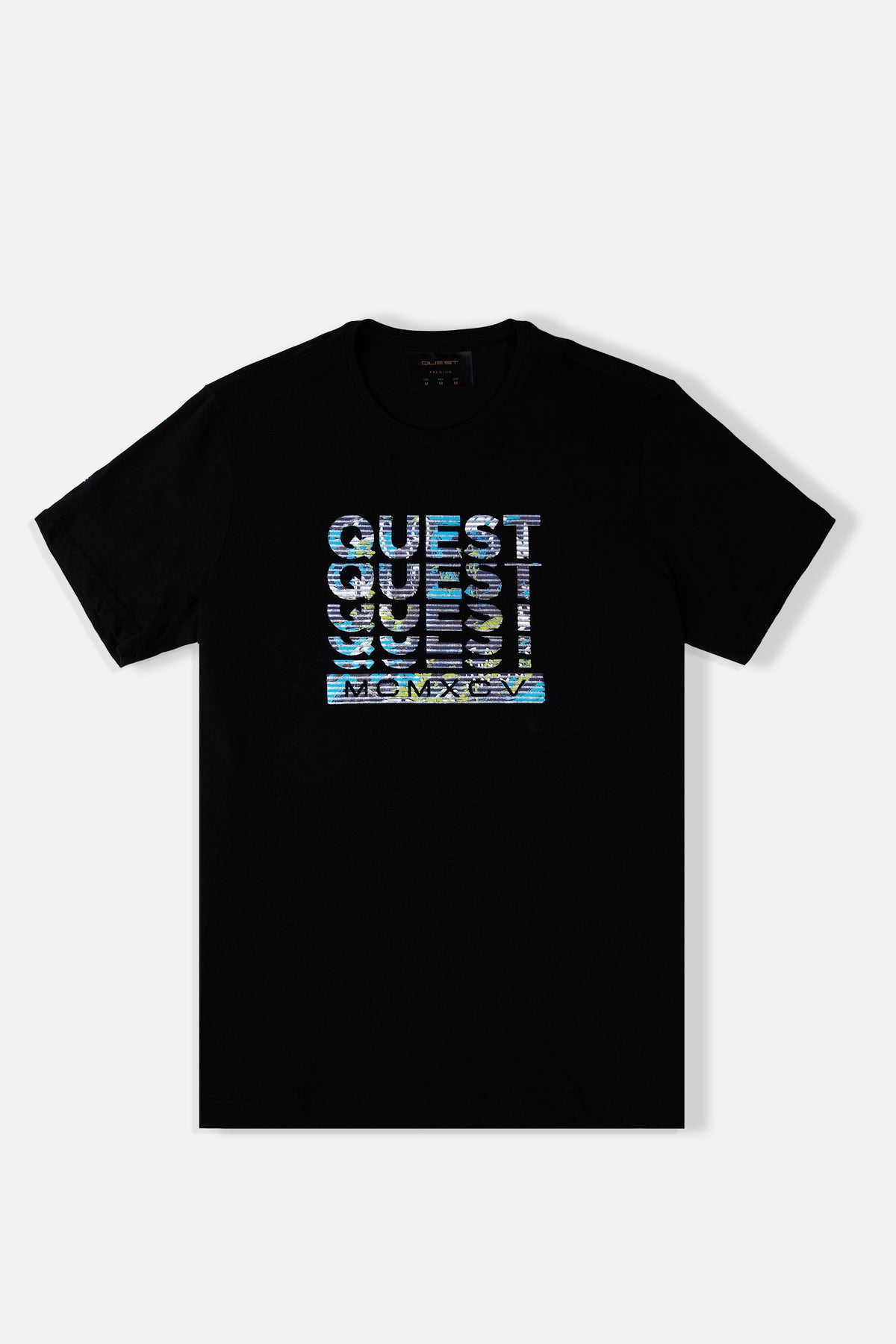 CAMISETA PREMIUM MANGA CORTA COLOR NEGRO