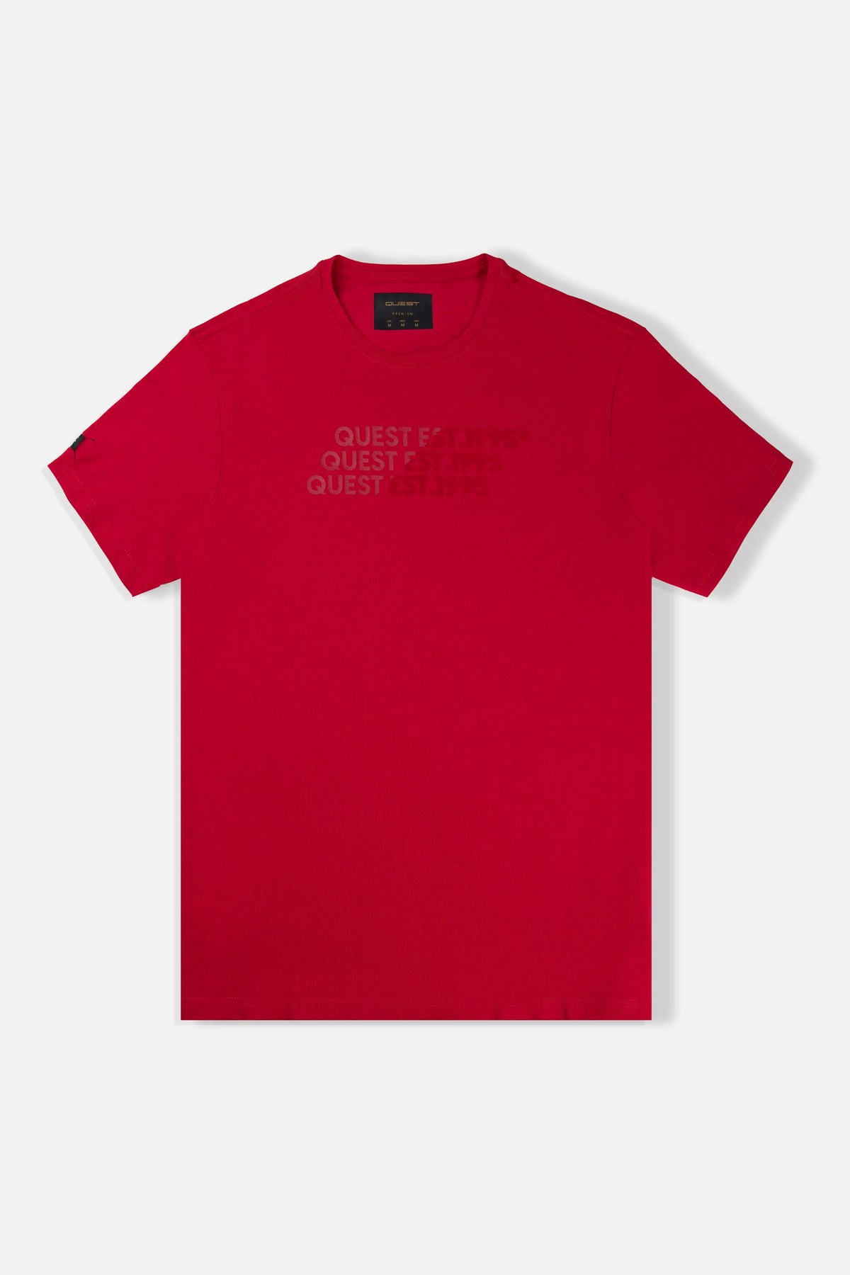 CAMISETA PREMIUM MANGA CORTA COLOR ROJO