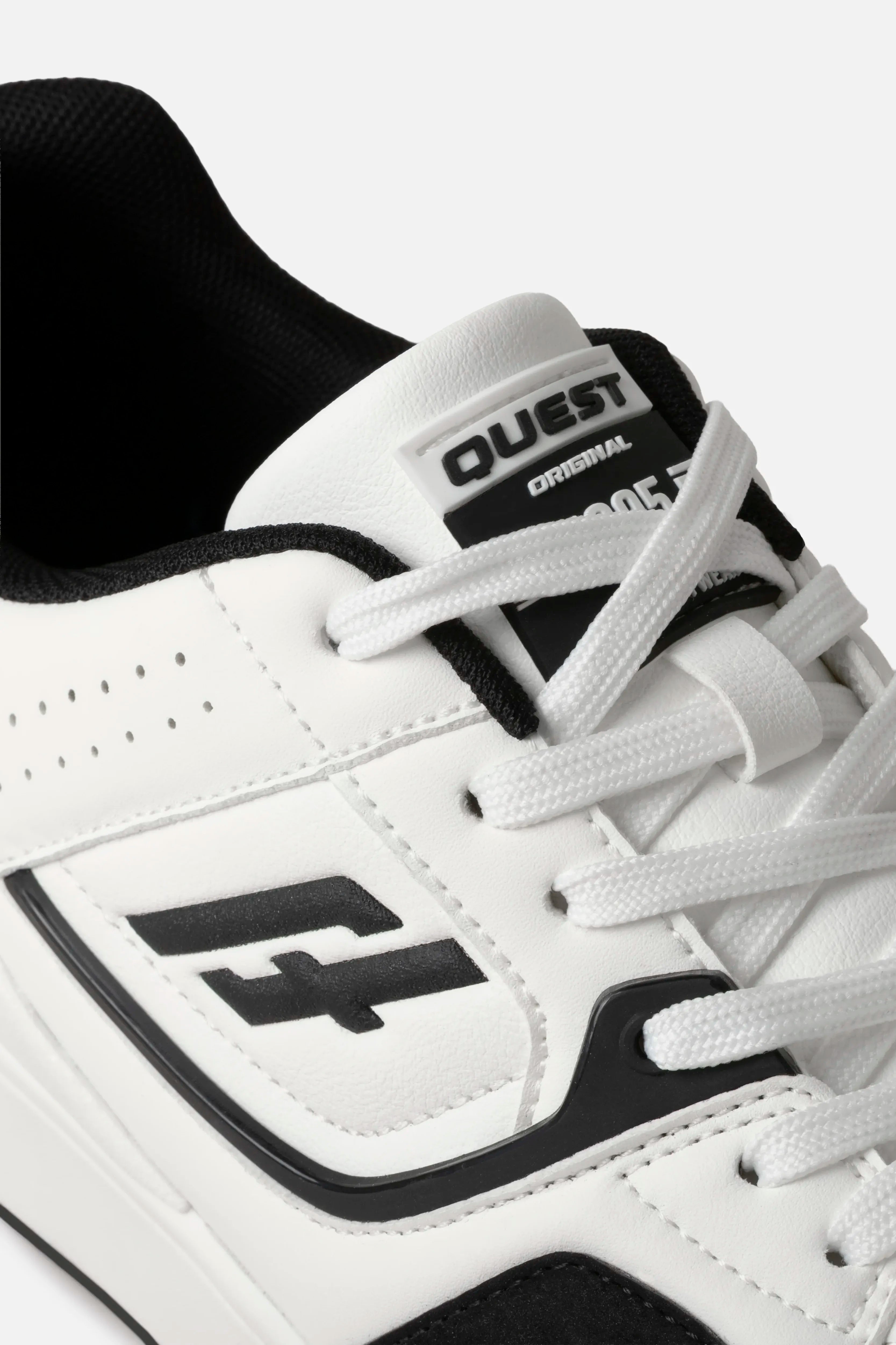 ZAPATOS CASUAL COLOR NEGRO - BLANCO