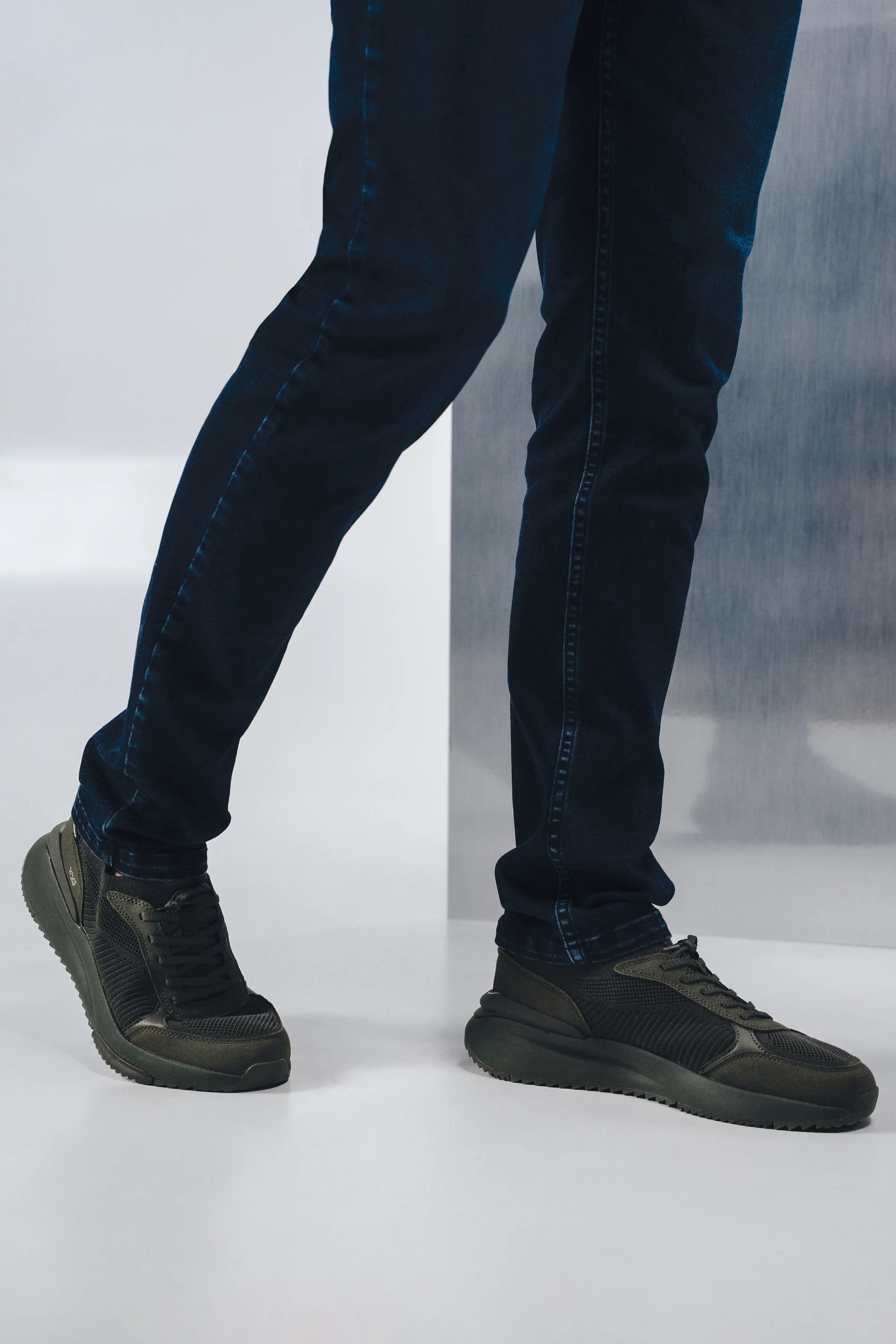 ZAPATOS CASUAL COLOR VERDE MILITAR
