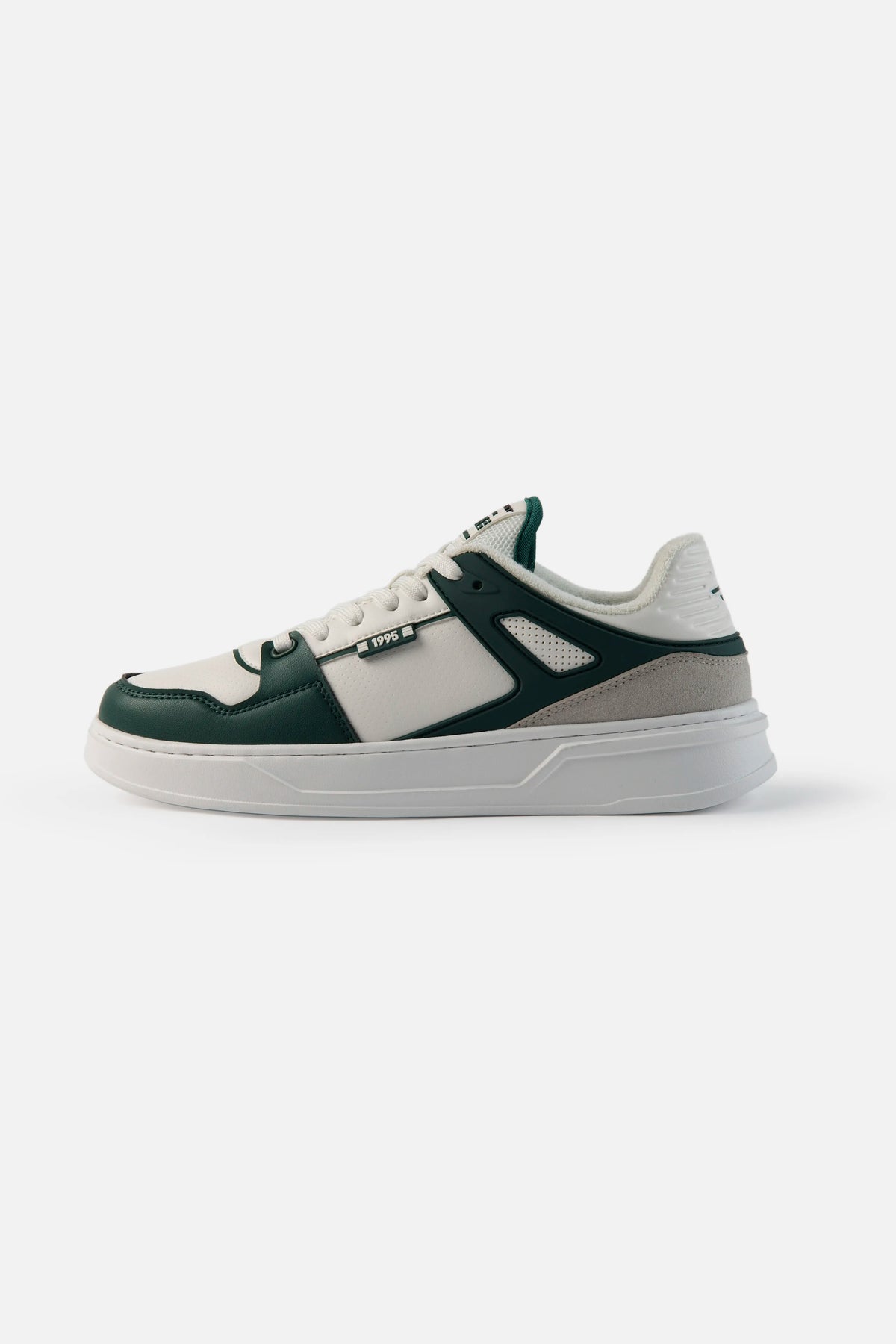 ZAPATOS CASUAL COLOR BLANCO - VERDE