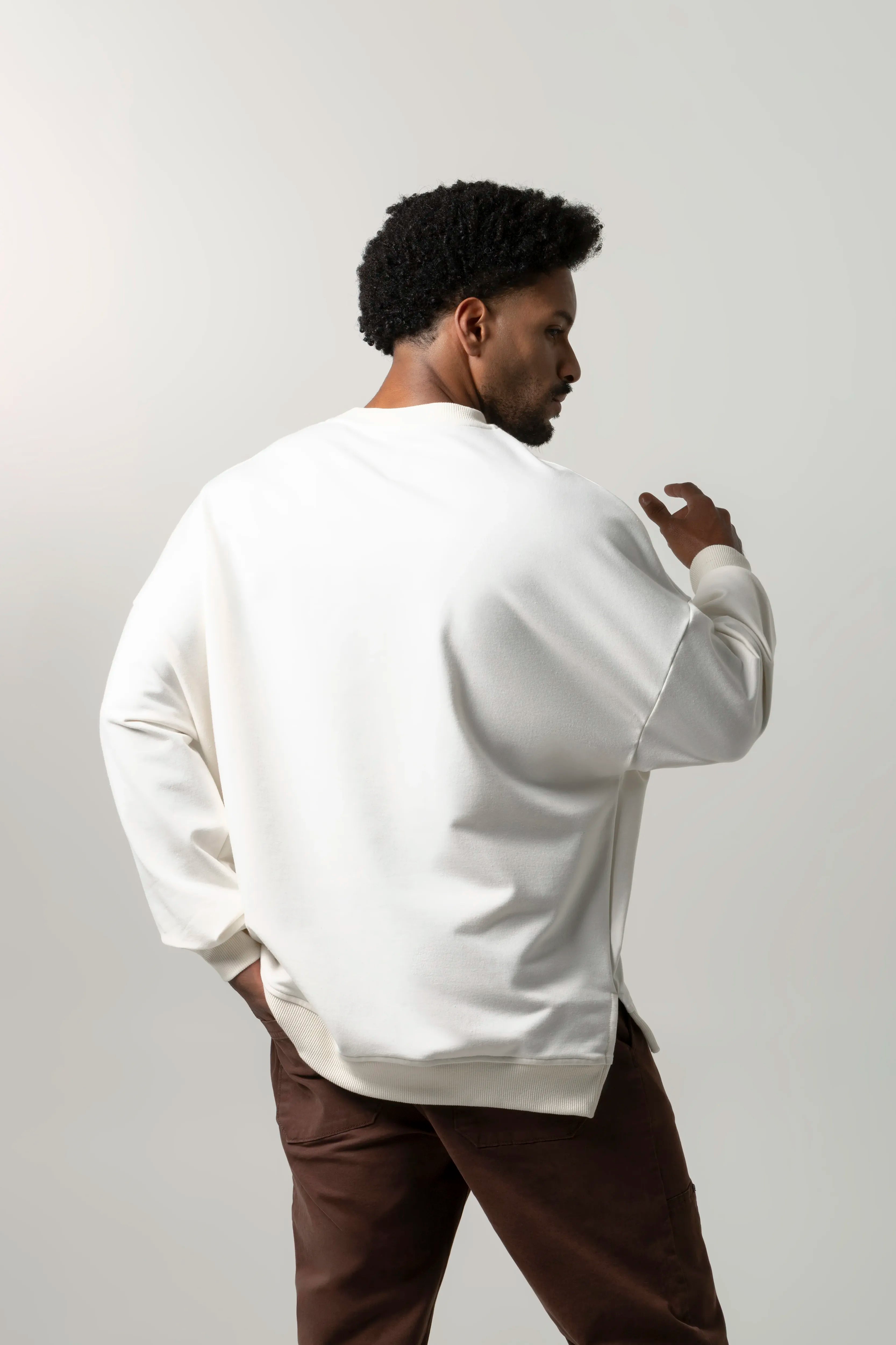 BUZO CERRADO COLOR IVORY